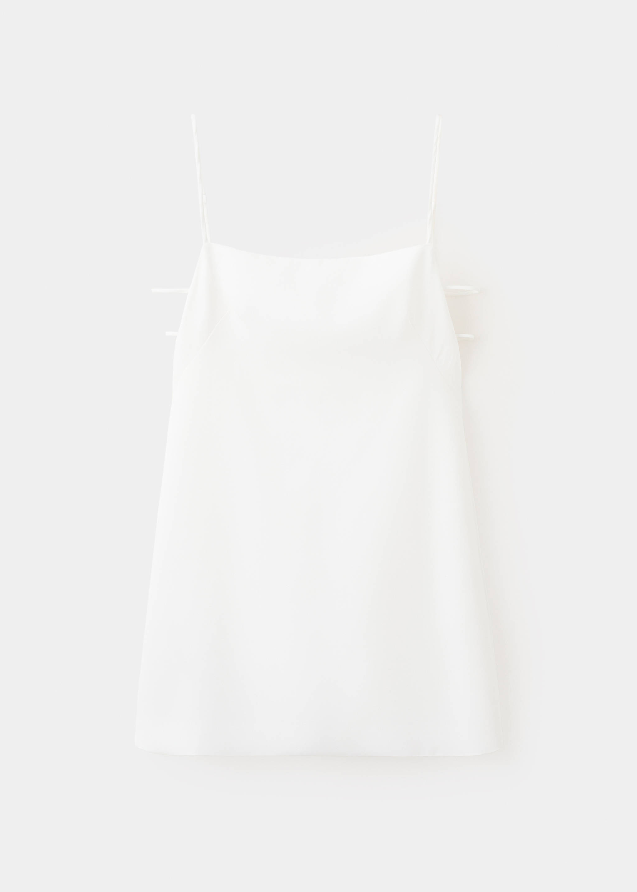 Short dress with side openings - Article without model