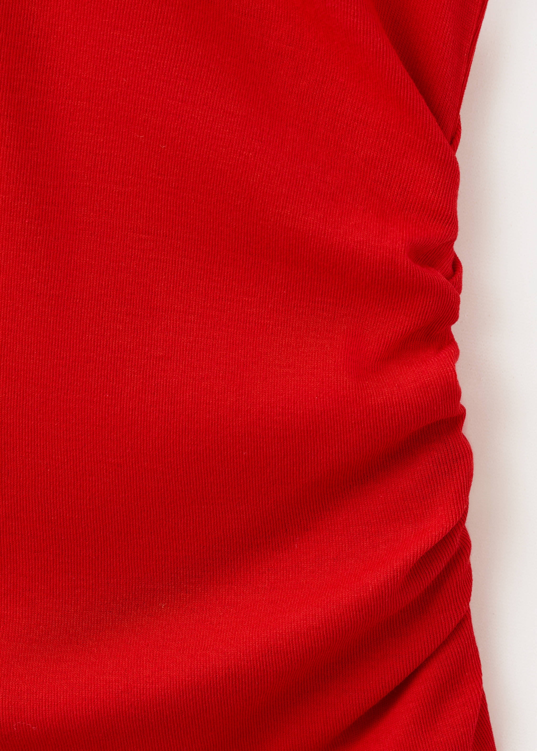 Cotton top with ruched detail - Details of the article 8