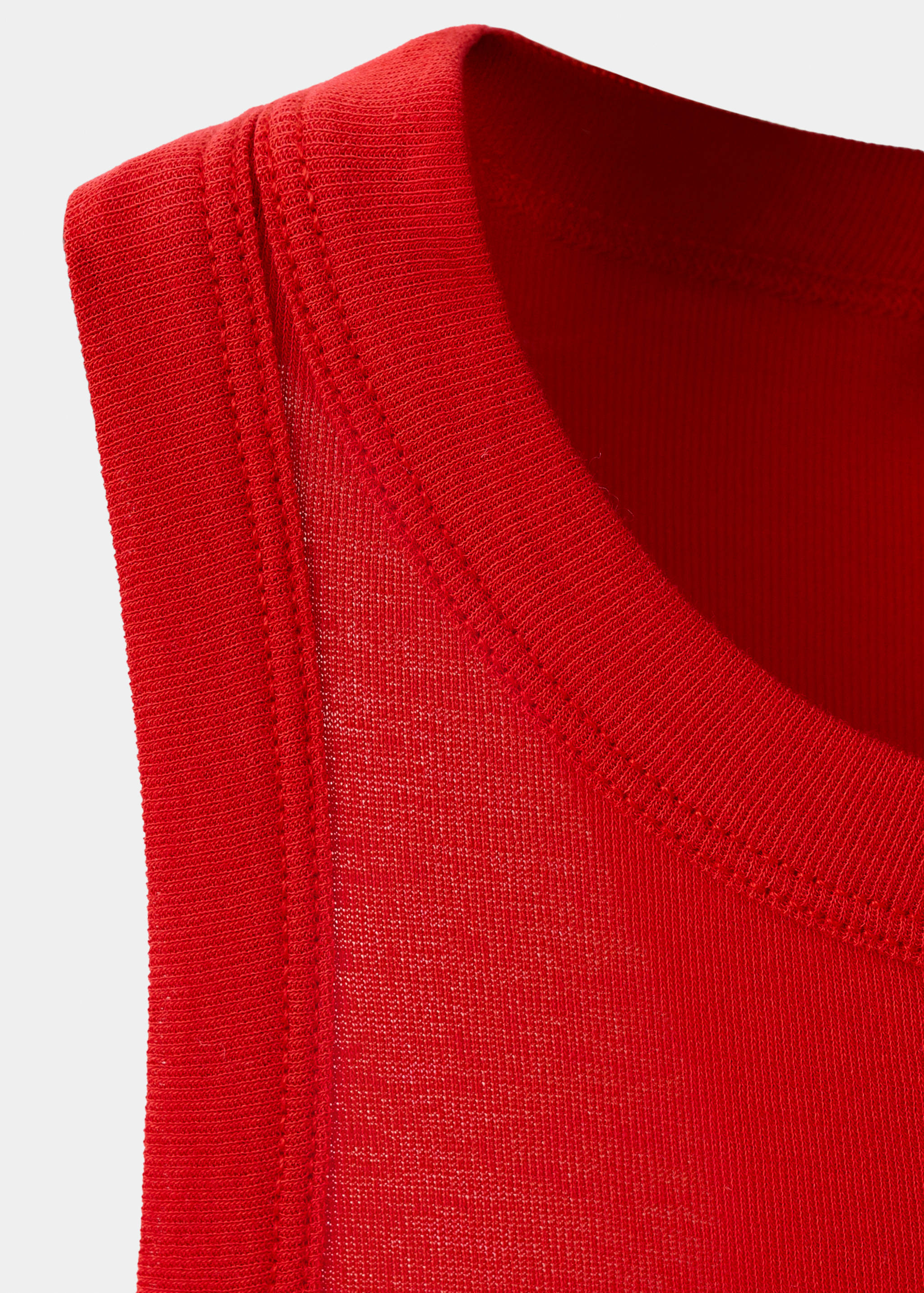 توب قطن بتفاصيل مجعدة - تفاصيل المنتج 0