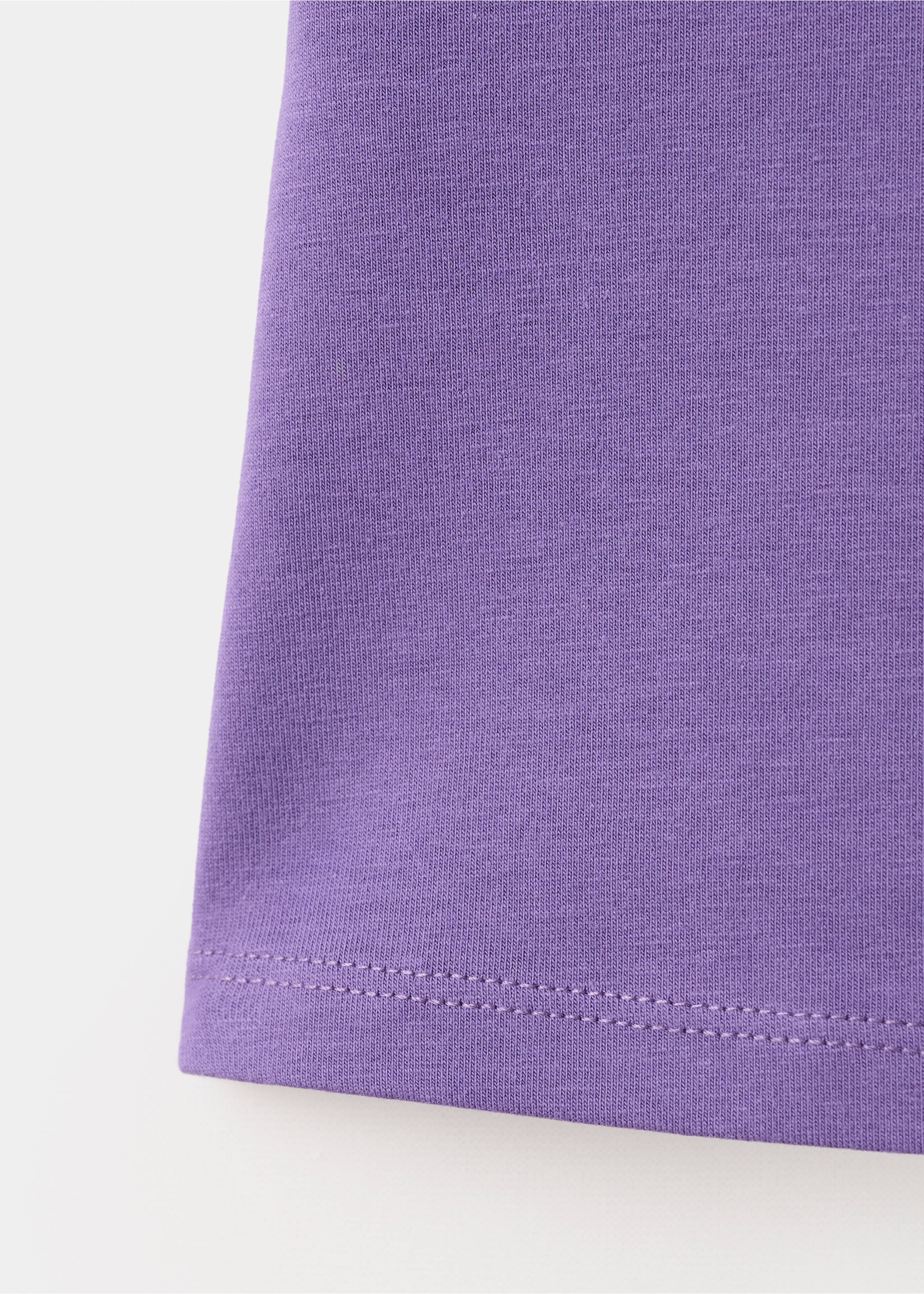 Top algodón tirantes cuello pico - Detalle del artículo 0, Morado. Ref: 27029220-00.