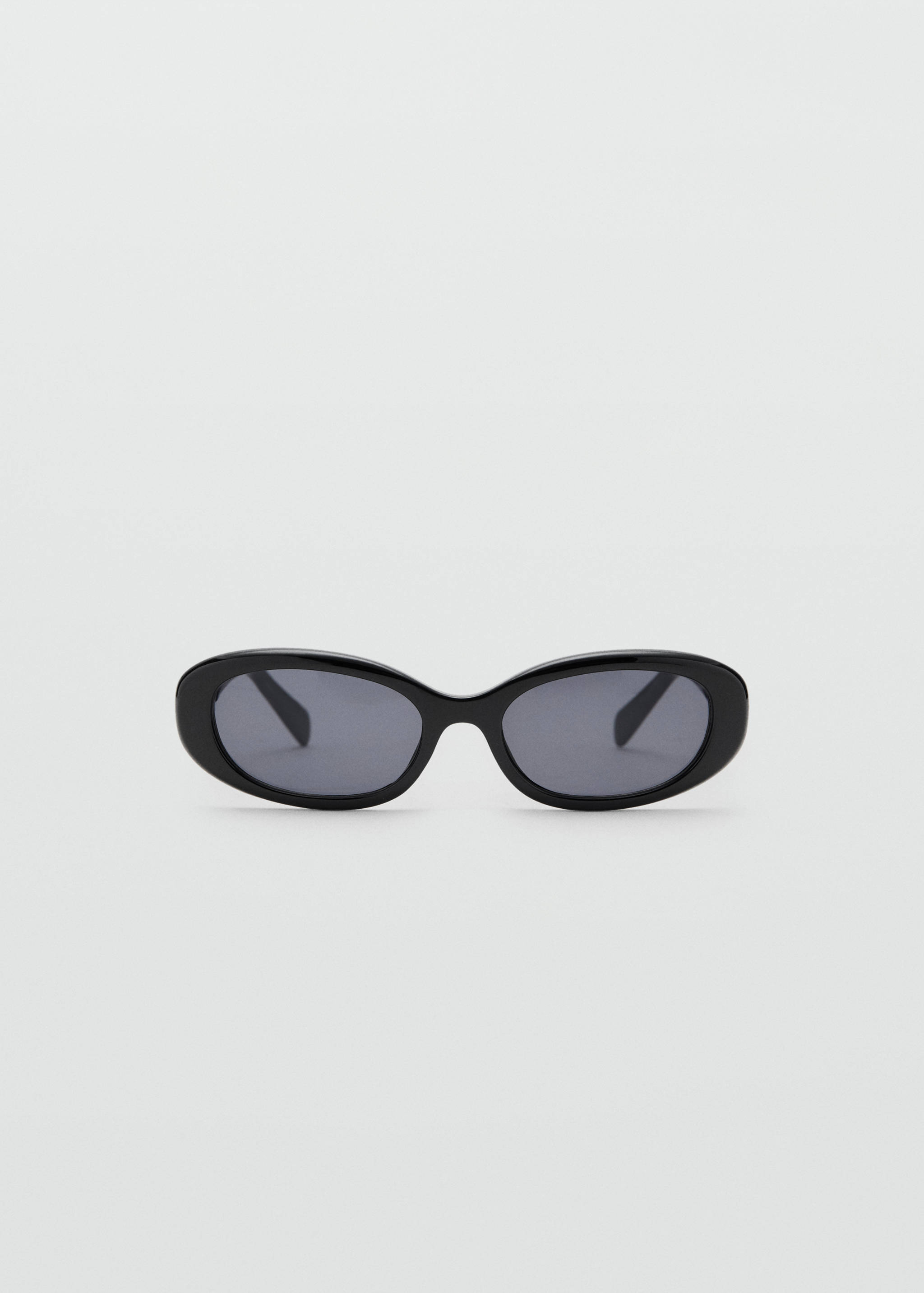 椭圆形镜框太阳镜 - null