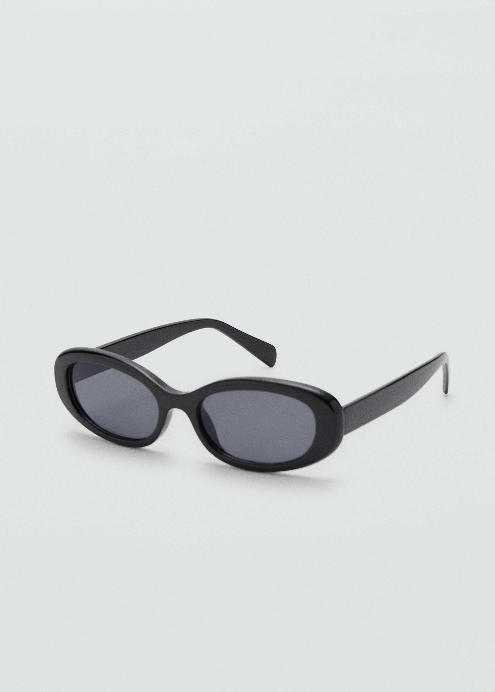 椭圆形镜框太阳镜 - null