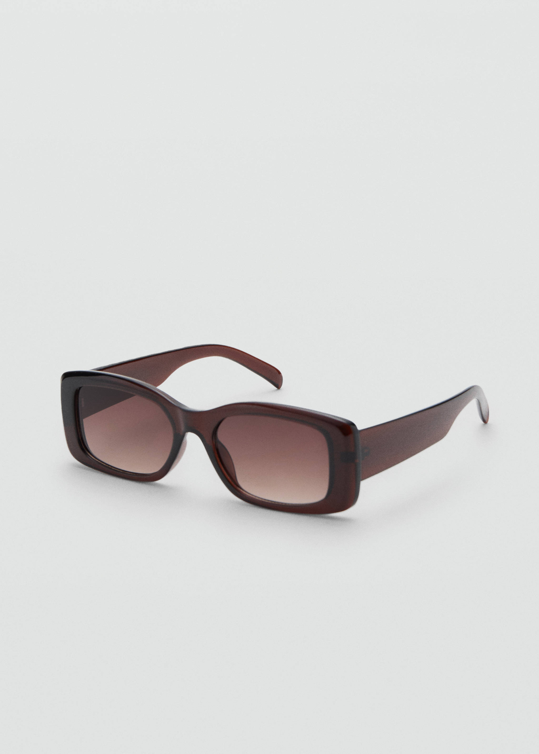 Rectangular-frame sunglasses - Medium plane