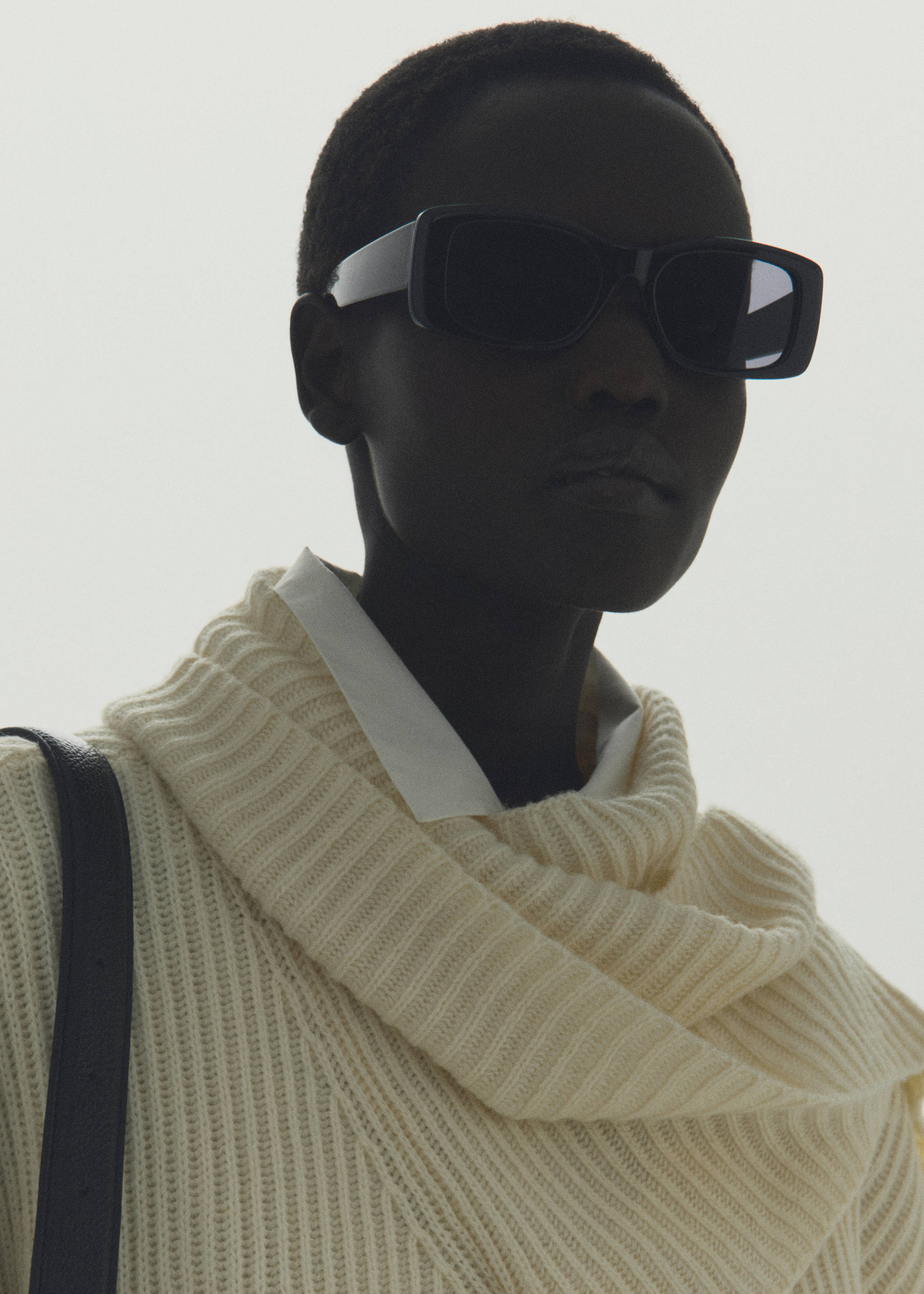 Rectangular-frame sunglasses - General plane