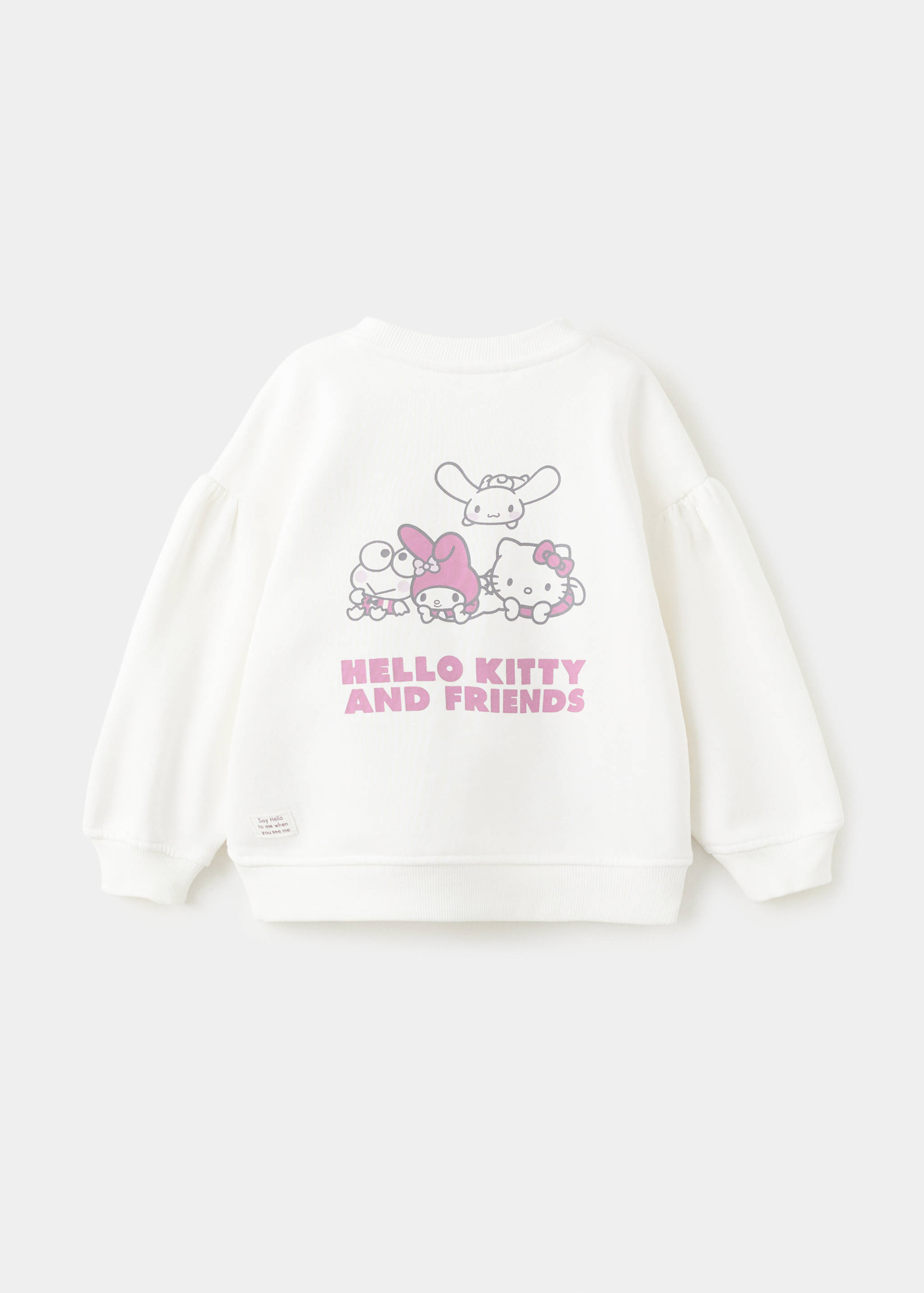 Sudadera Hello Kitty - Reverso del artículo