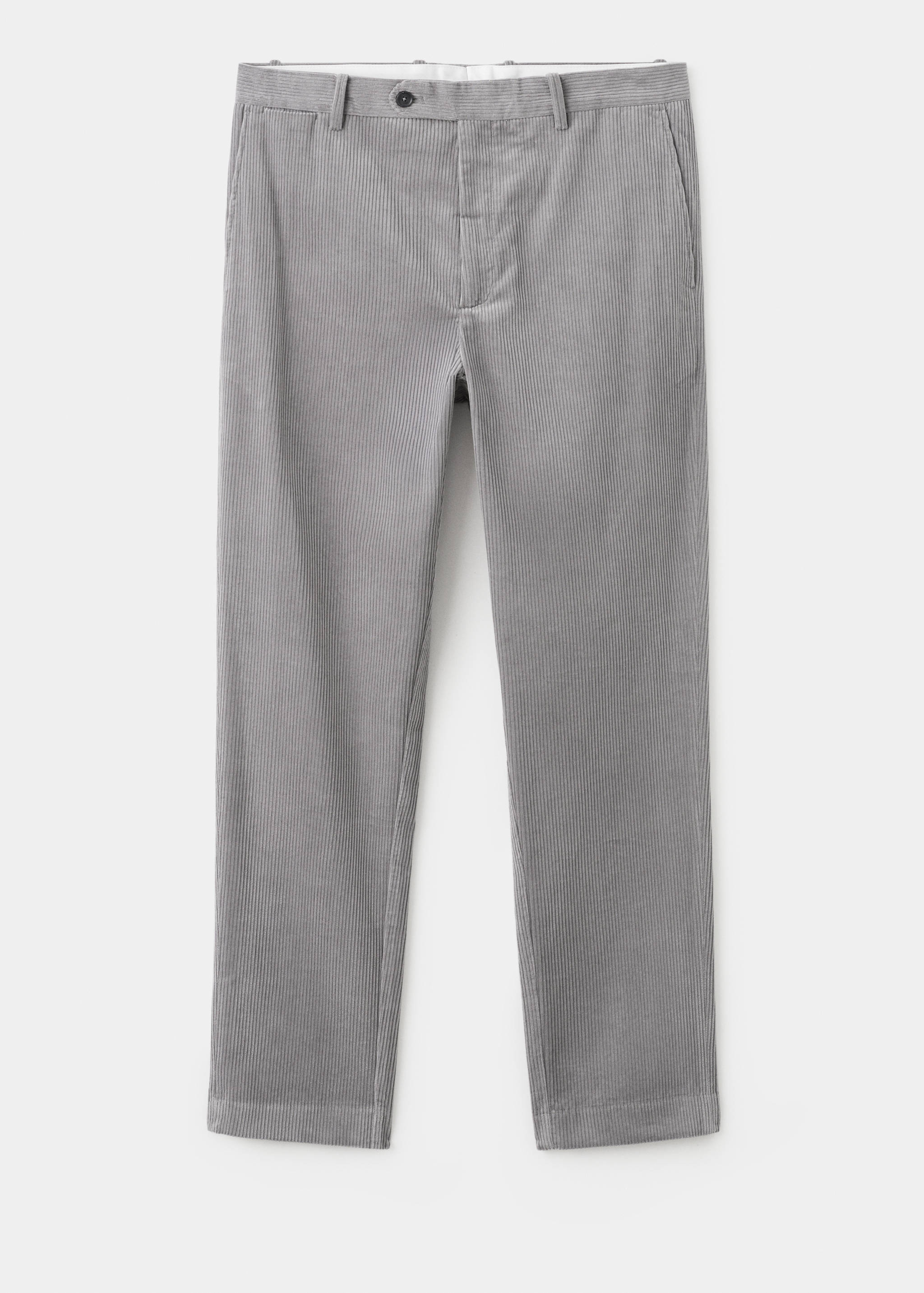 Corduroy regular-fit trousers - Article without model