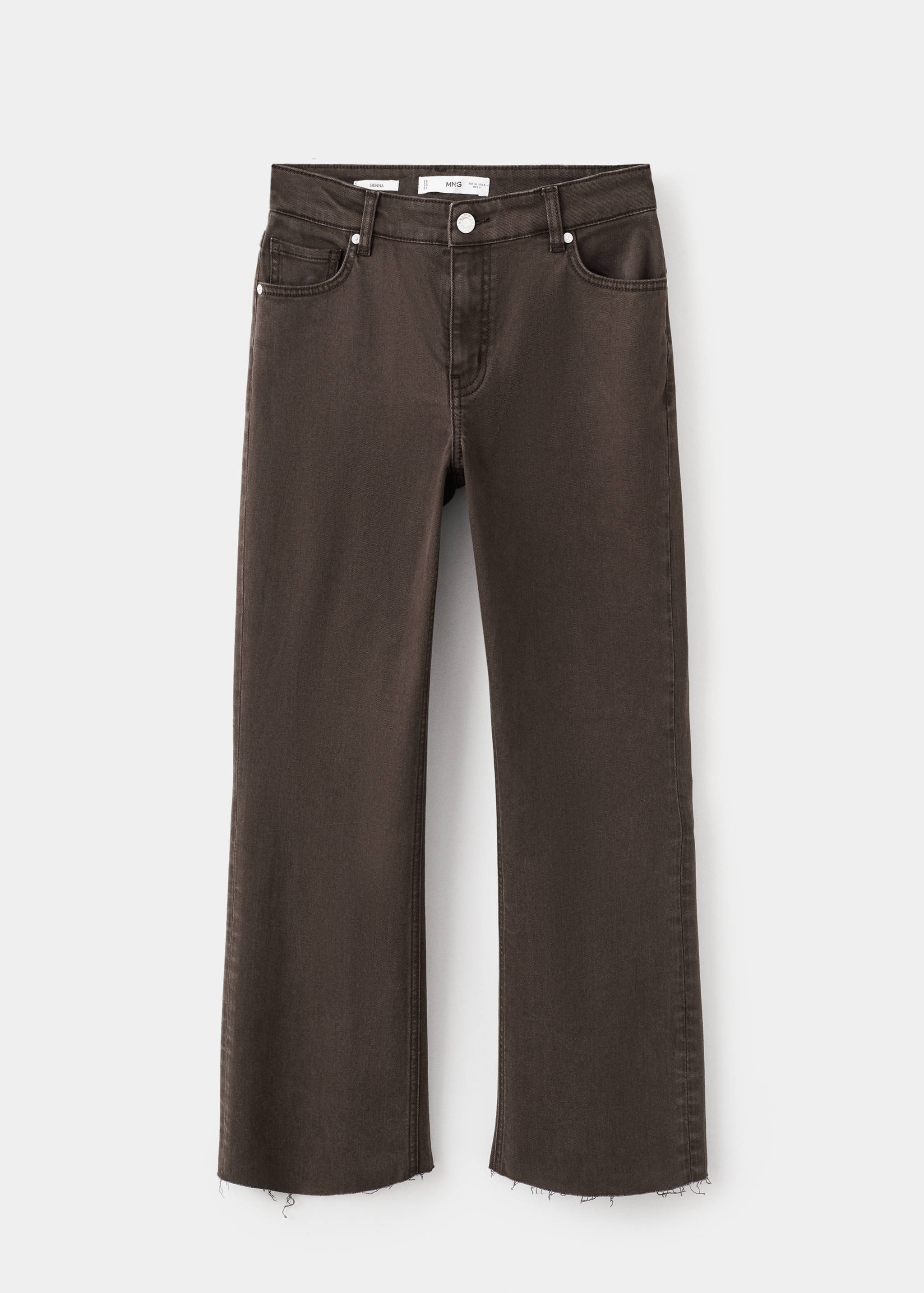 Sienna flared cropped jeans - Article without model
