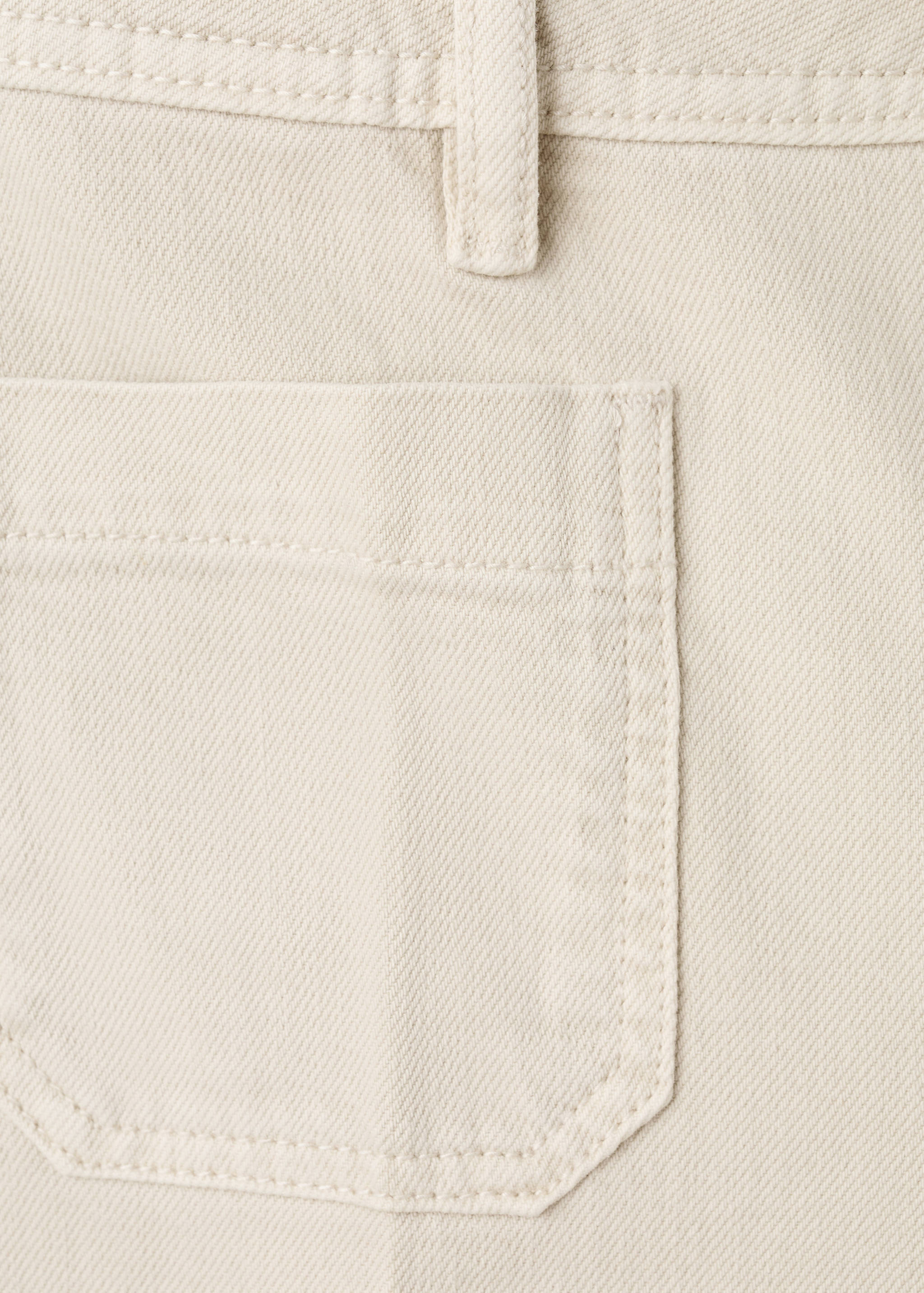 Джинсы с широкими штанинами и карманами - Деталь изделия 8