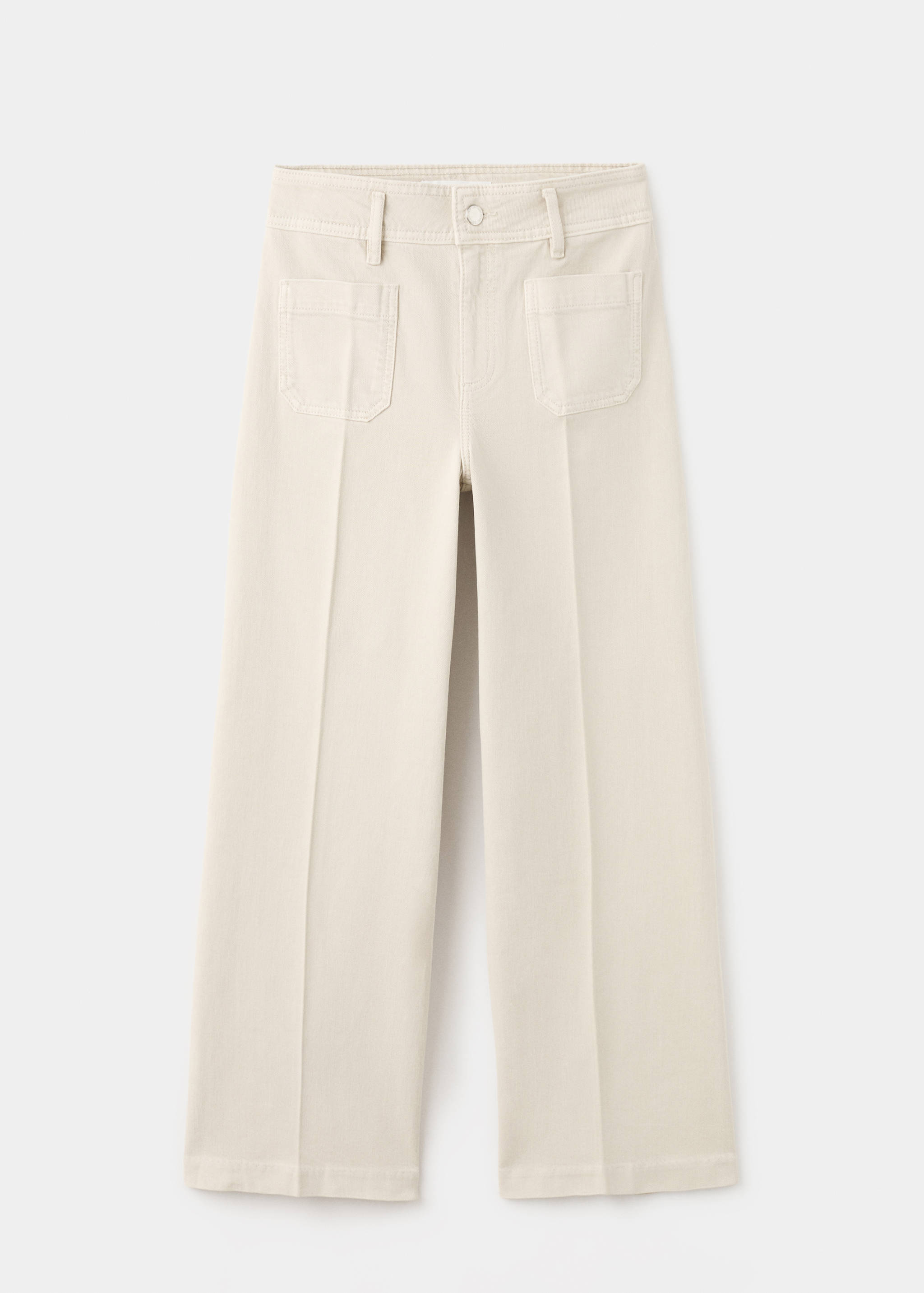 Wide leg jeans with pockets - Article without model