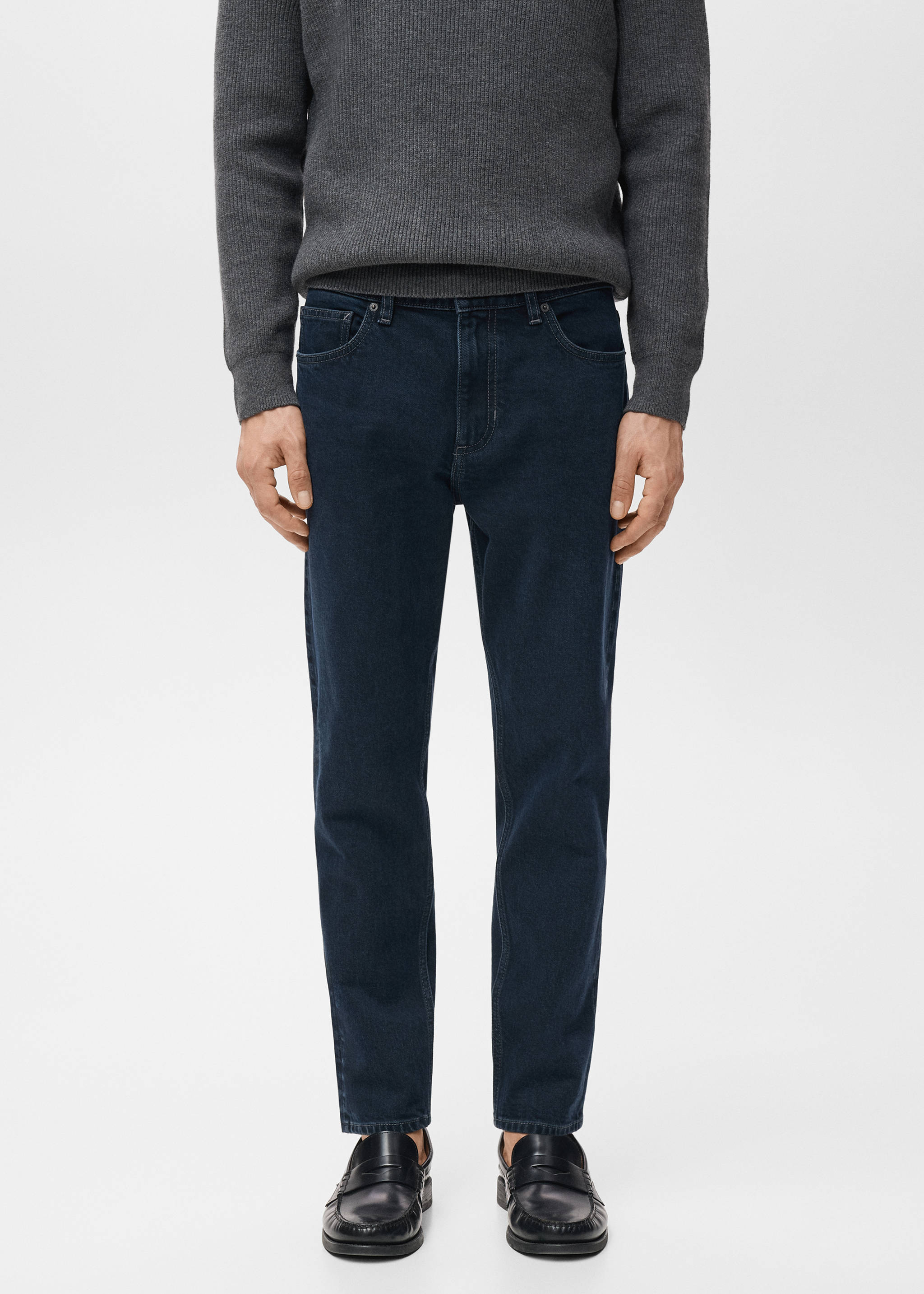 Джинсы Ben cropped tapered fit - Средний план