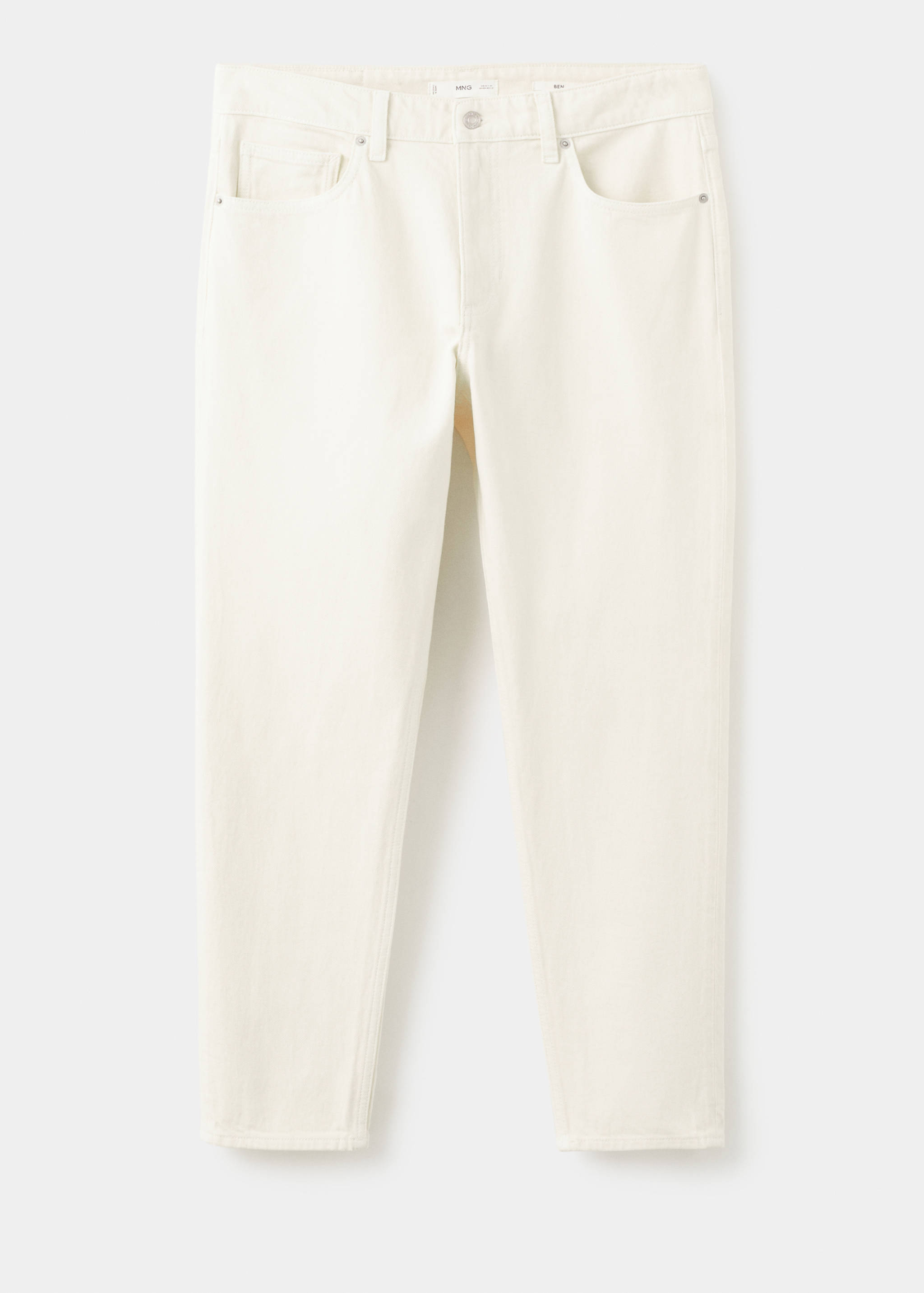 Джинсы Ben cropped tapered fit - Изделие без модели