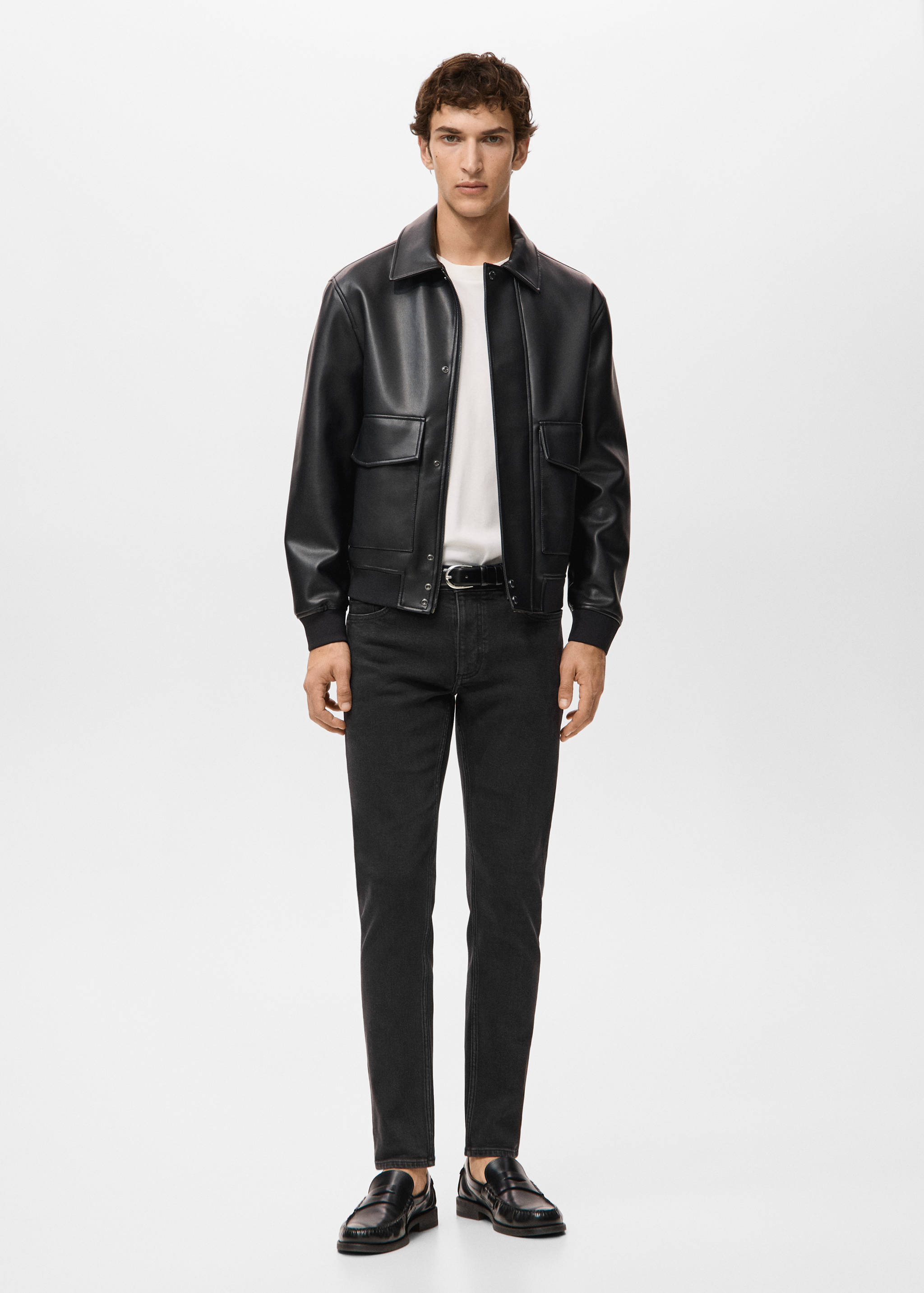 Jean Jan slim fit noir - Plan général