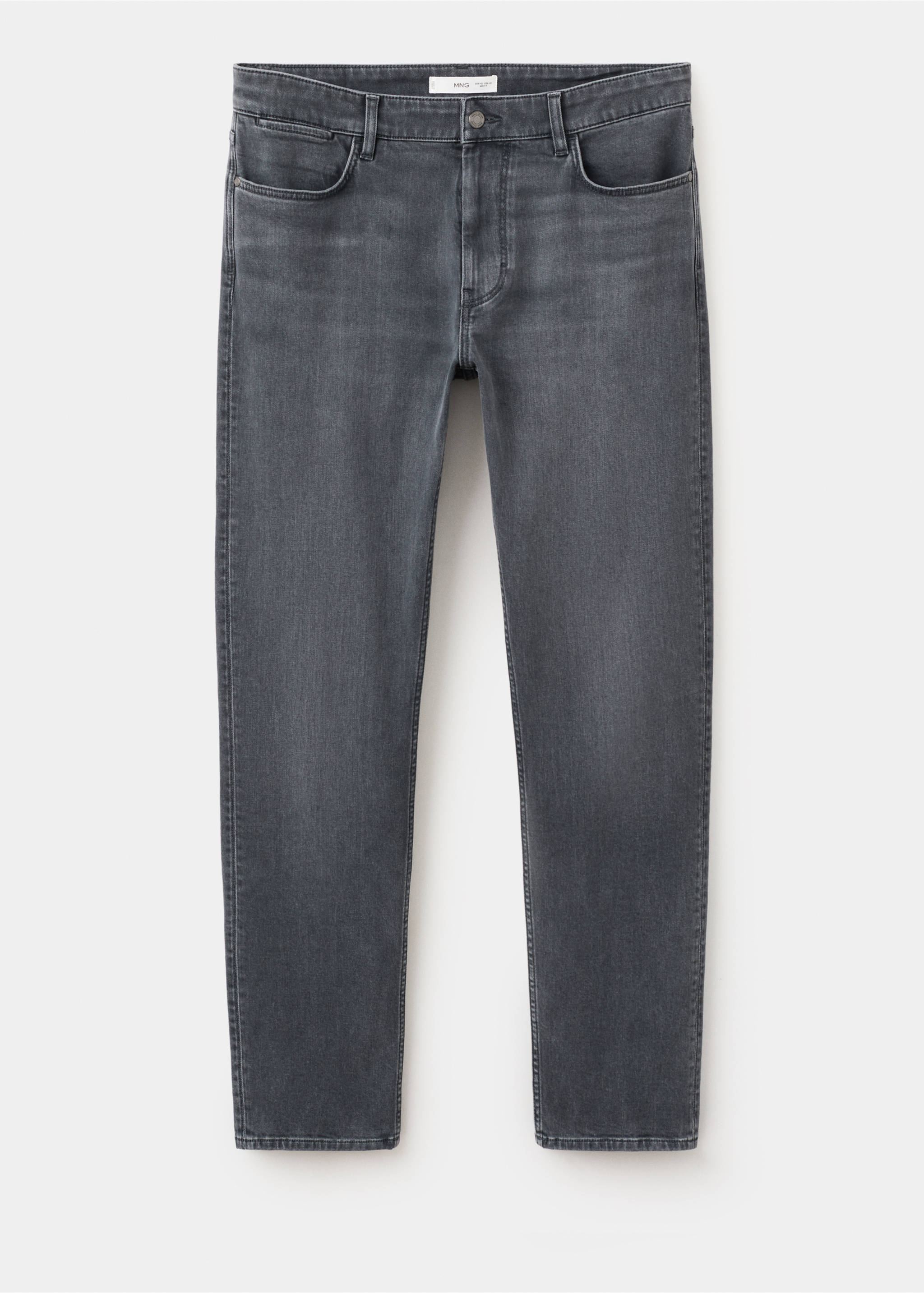 Slim fit Ultra Soft Touch Patrick jeans - Article without model, Light Grey Denim. Ref: 27031203-00.
