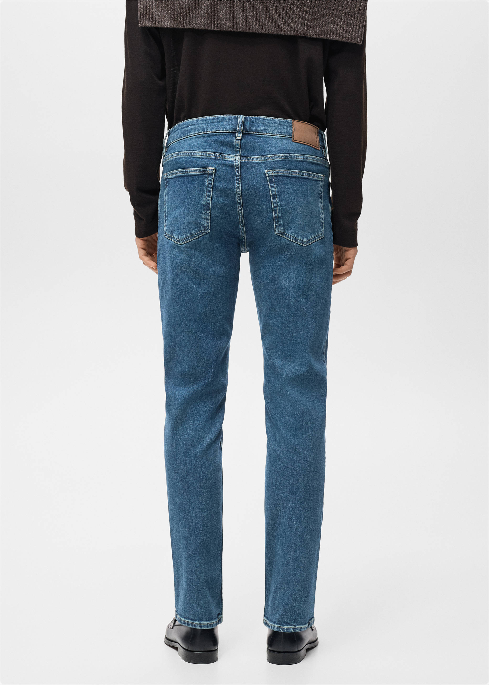 Slim fit Ultra Soft Touch Patrick jeans - Details of the article 2, Dark Vintage Blue. Ref: 27031204-00.