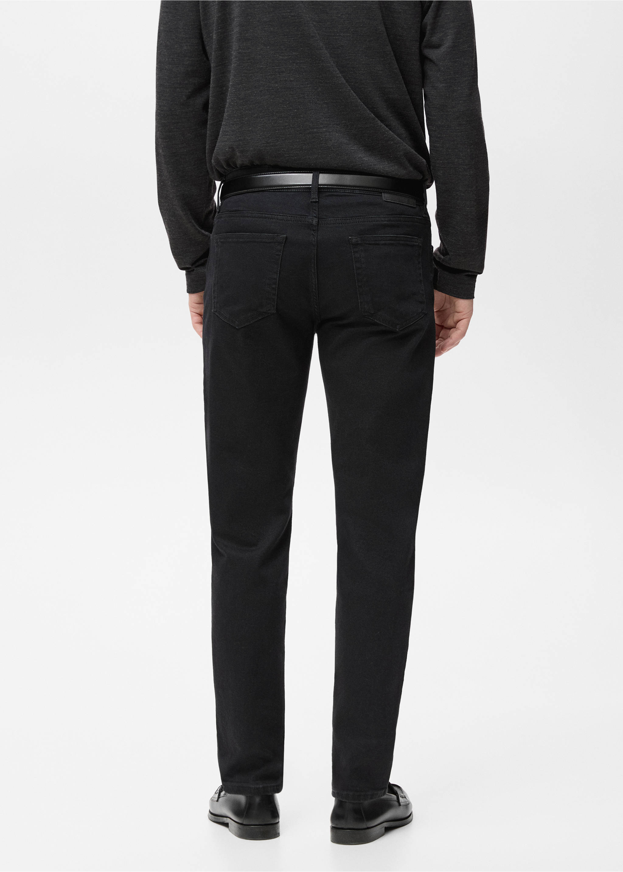 Slim fit Ultra Soft Touch Patrick jeans - Reverse of the article, Black denim. Ref: 27031205-00.