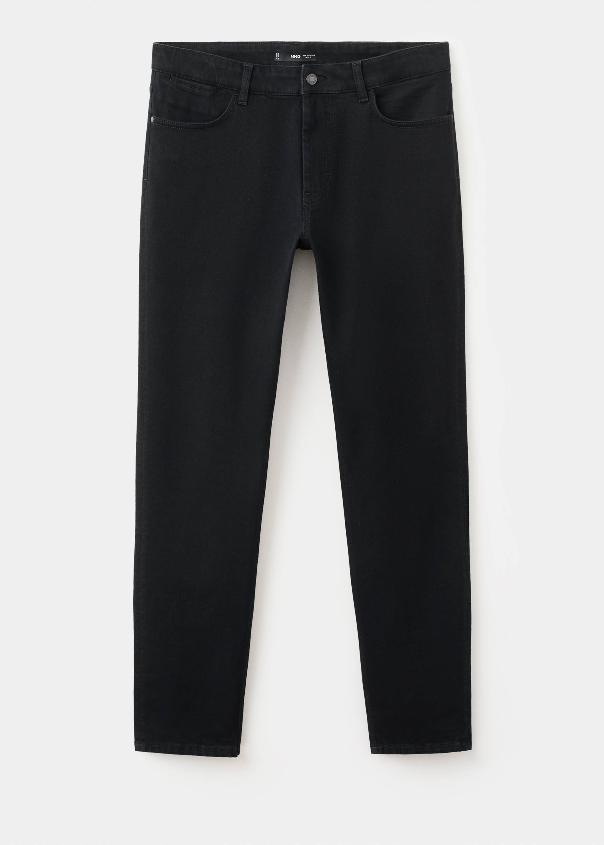 Slim fit Ultra Soft Touch Patrick jeans - Article without model, Black denim. Ref: 27031205-00.