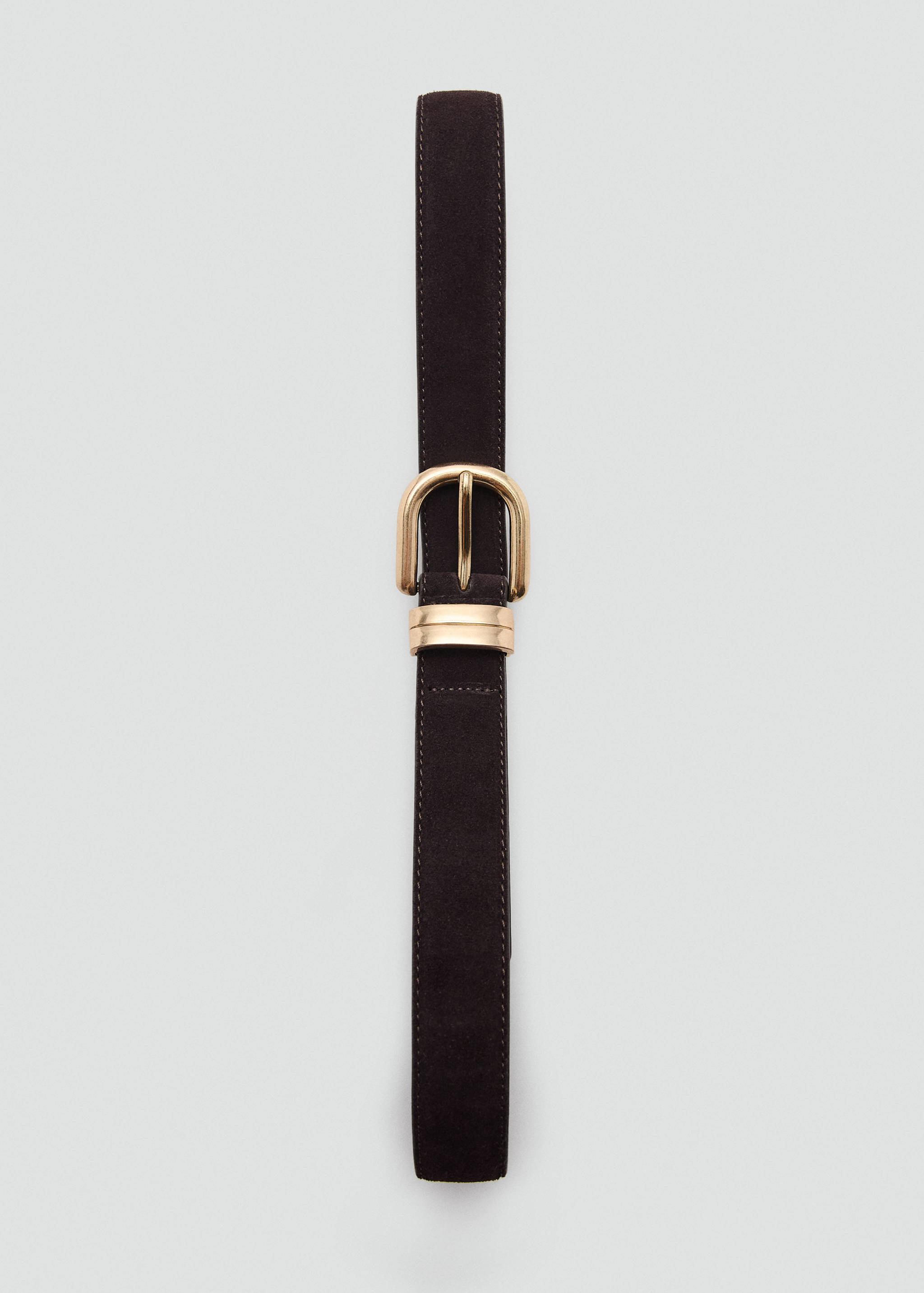 Suede leather belt - Details of the article 1