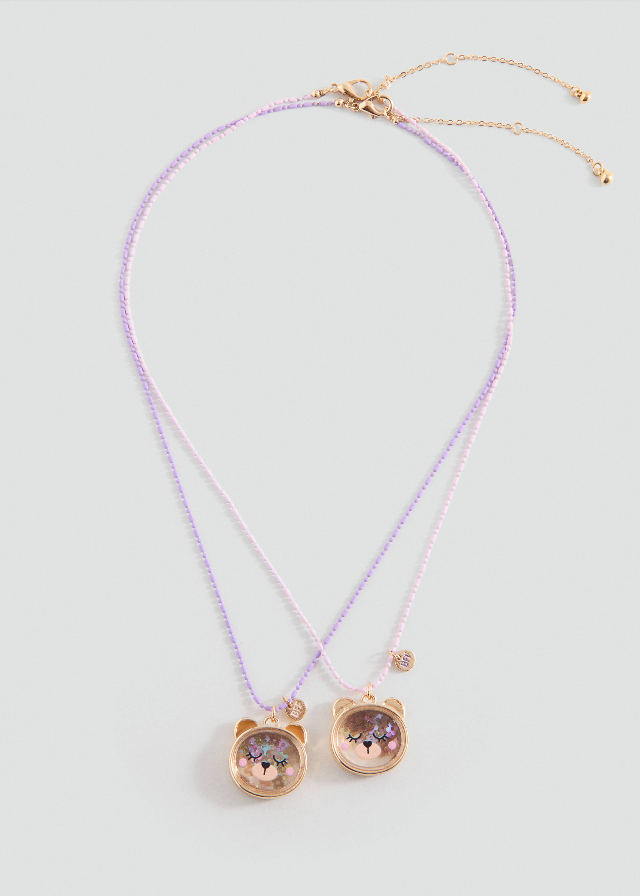 2 pack of necklaces - Article without model, Gold. Ref: 27031210-00.