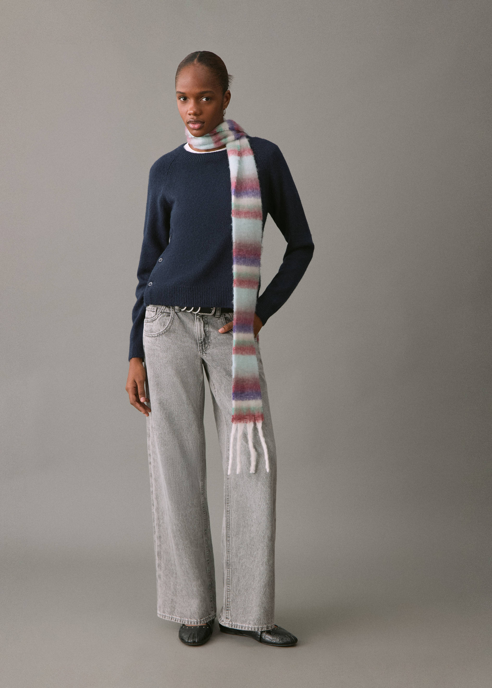 Джинсы low waist straight - Общий план