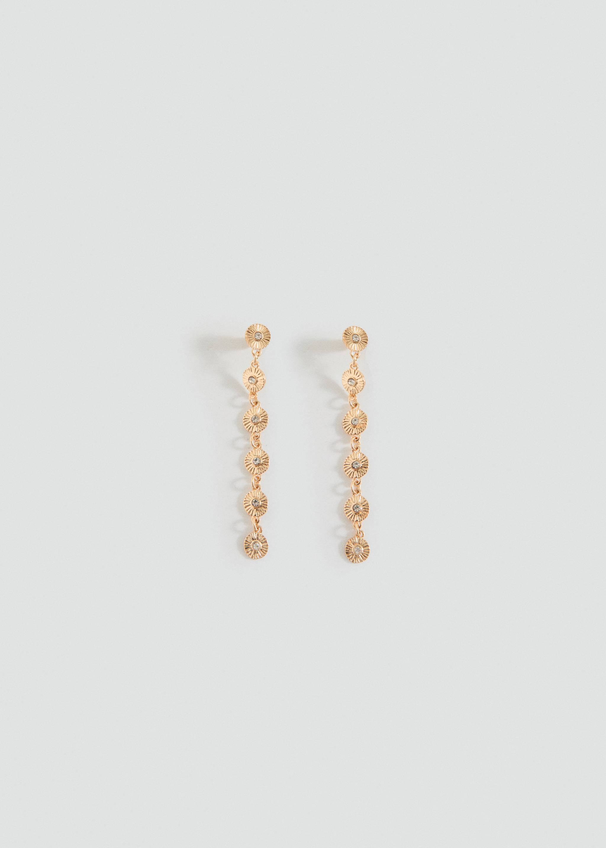 Long stone earrings - Article without model