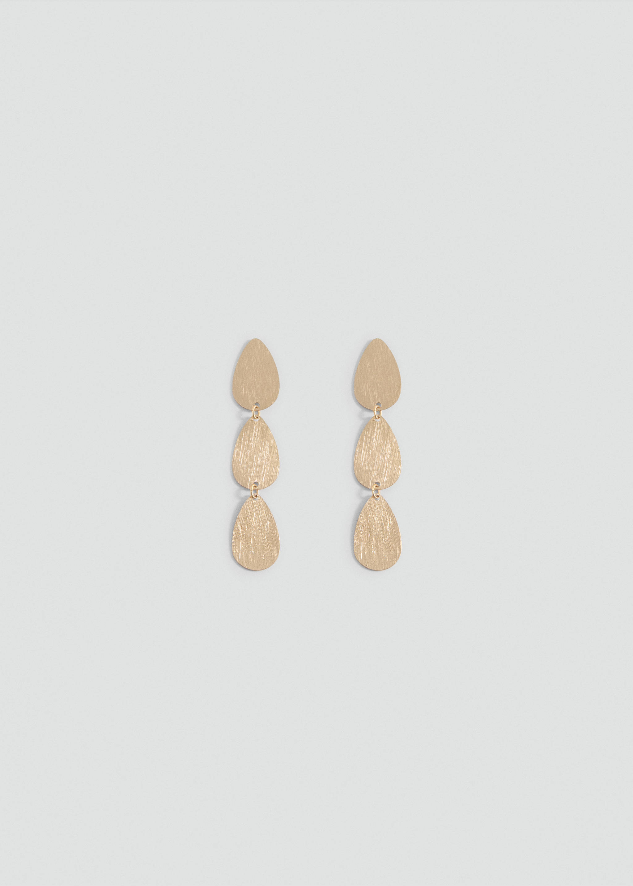 Tear earrings - Article without model, Gold. Ref: 27031221-00.