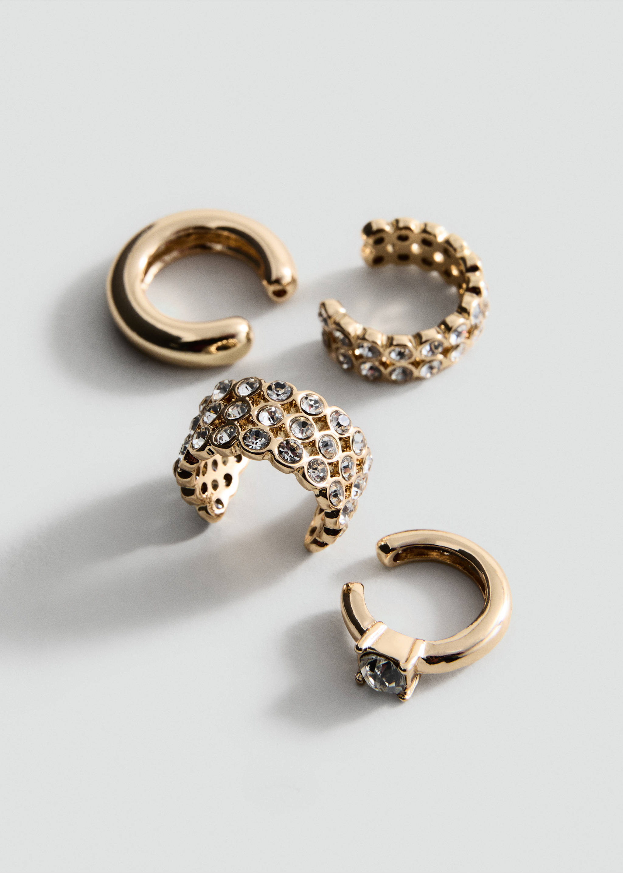 طقم أقراط إير كاف - رؤية وسط, ذهبي. Ref: 27031224-00.