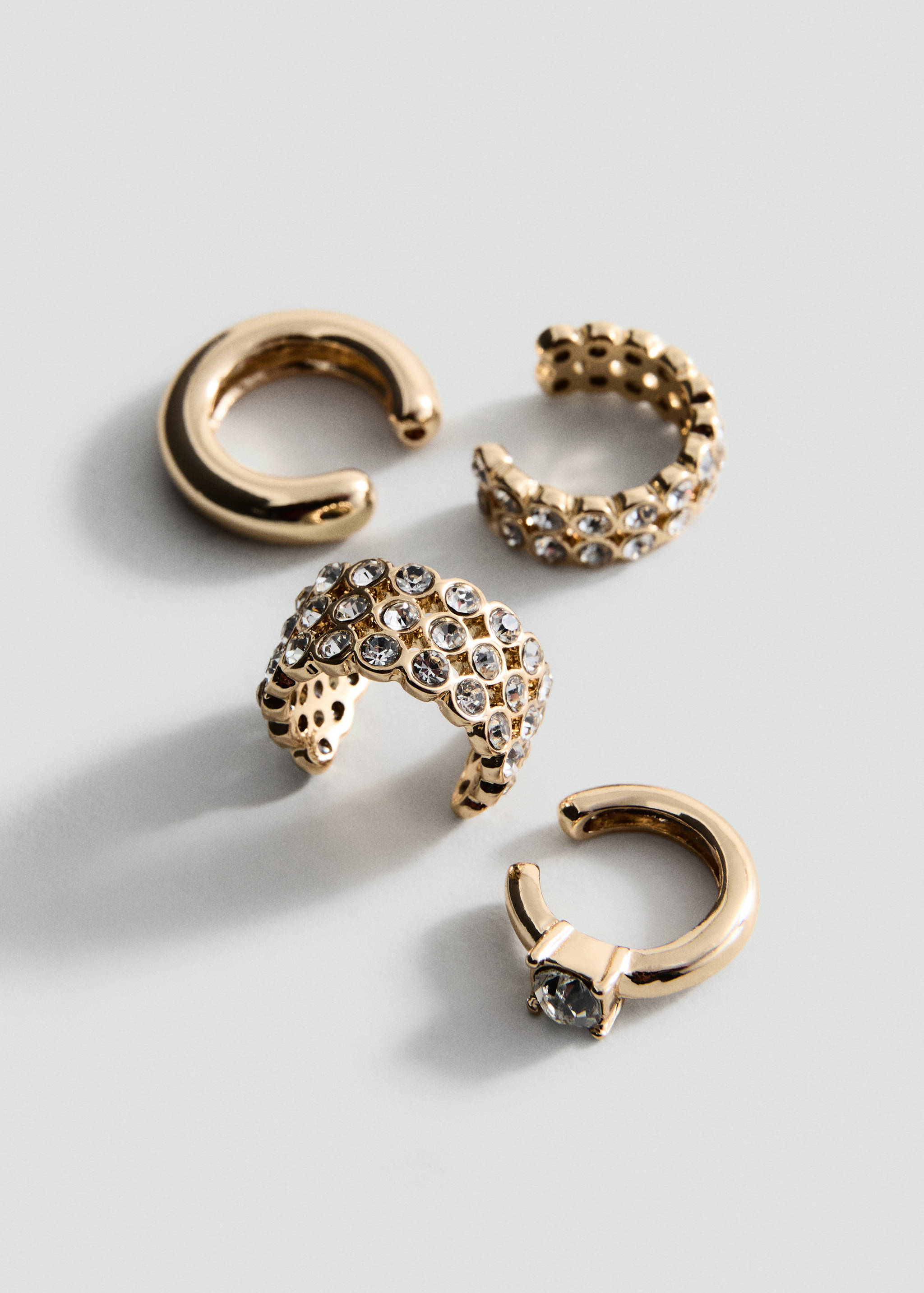 Lot de boucles d’oreilles ear cuff - Plan moyen