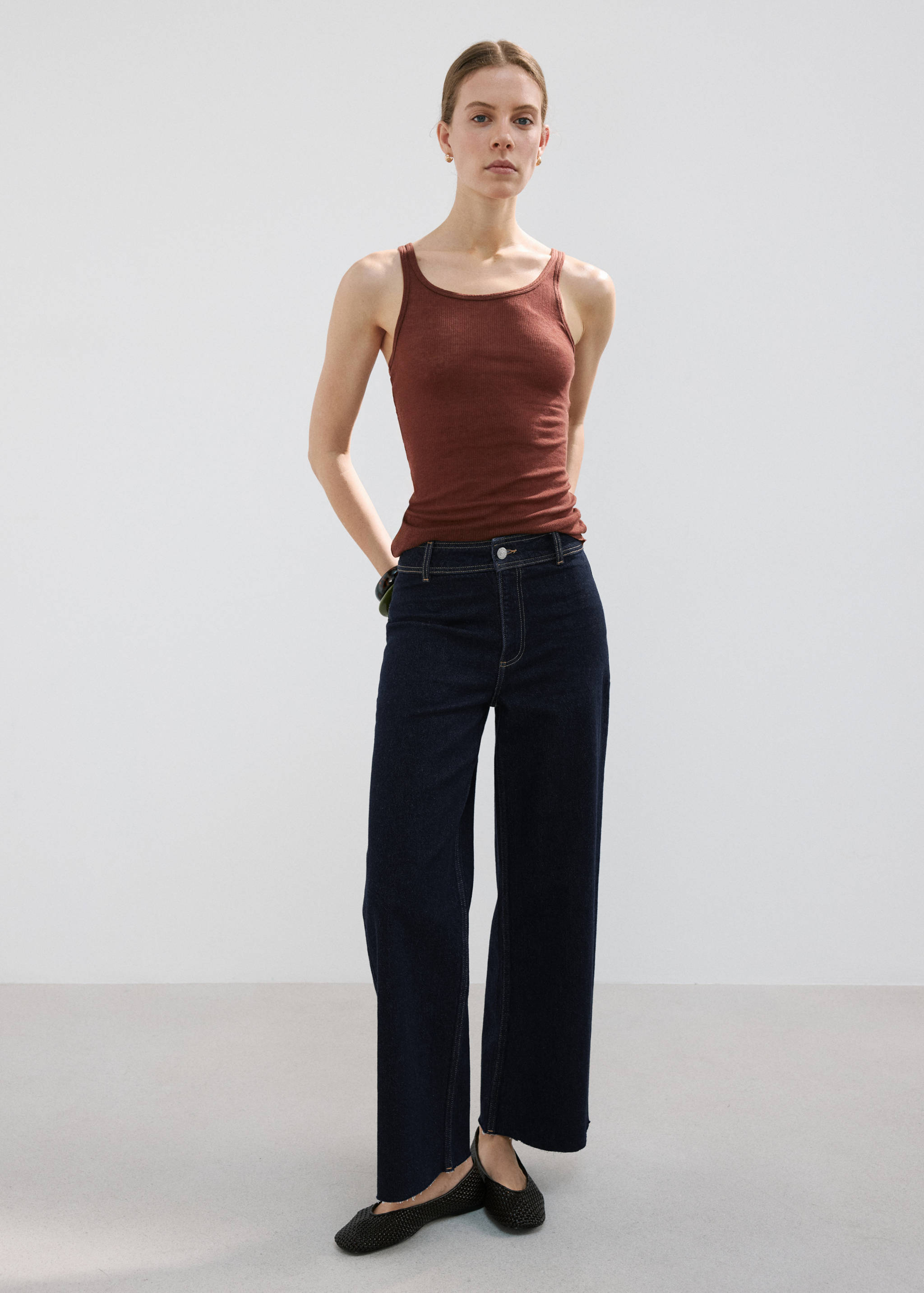 Catherin culotte high-rise jeans - General plane