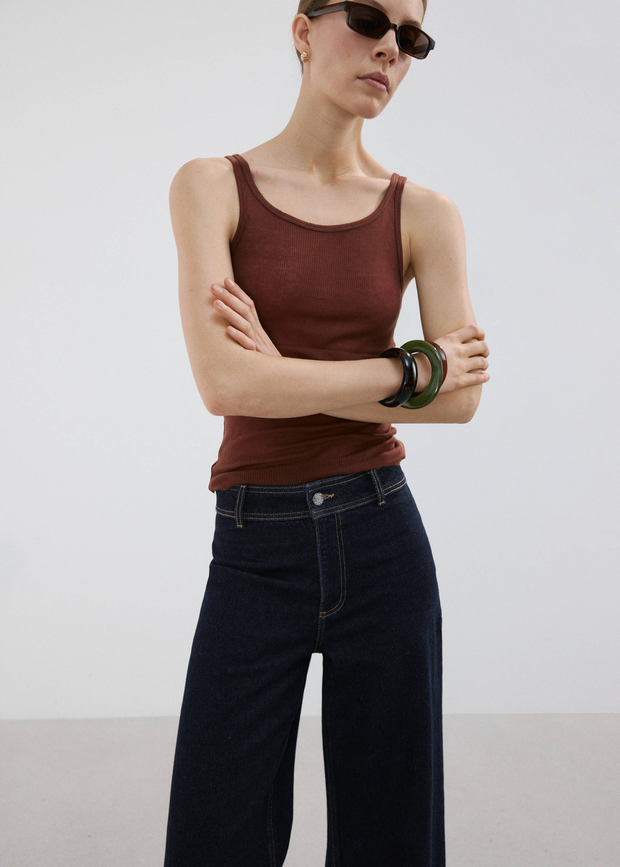 Catherin culotte high-rise jeans - Details of the article 1