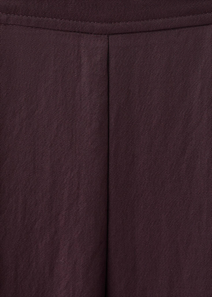 Palazzo trousers — Burgundy