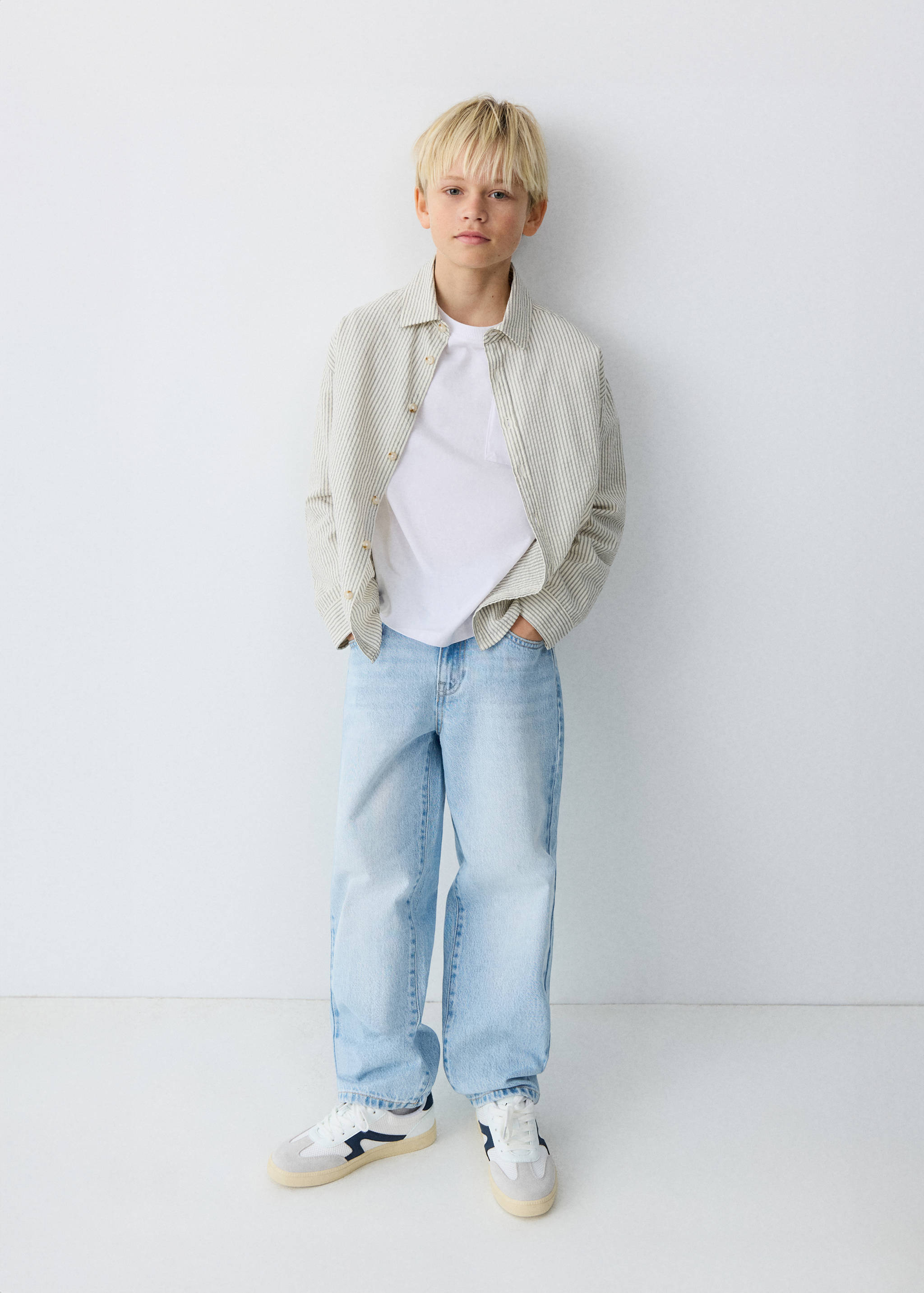 Jean droit taille normale - Plan général