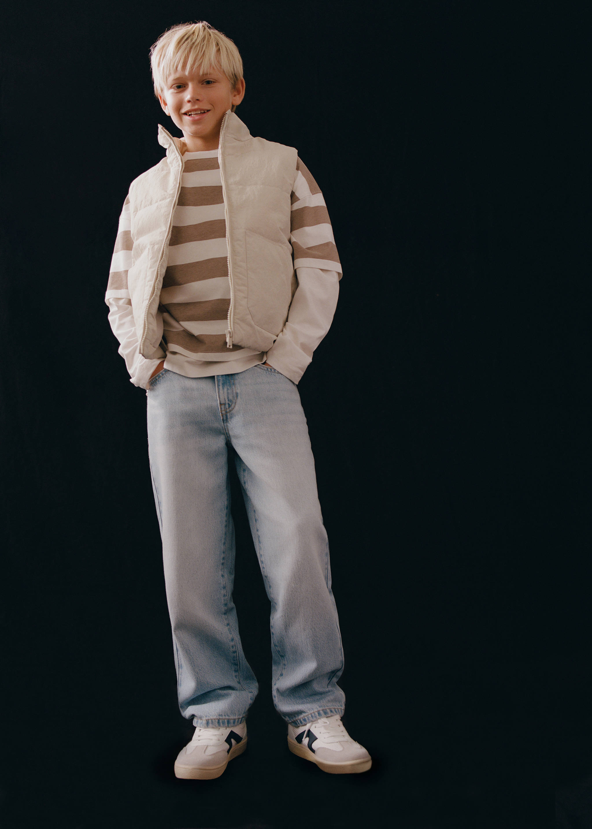 Jeans rectos tiro medio - Detalle del artículo 5