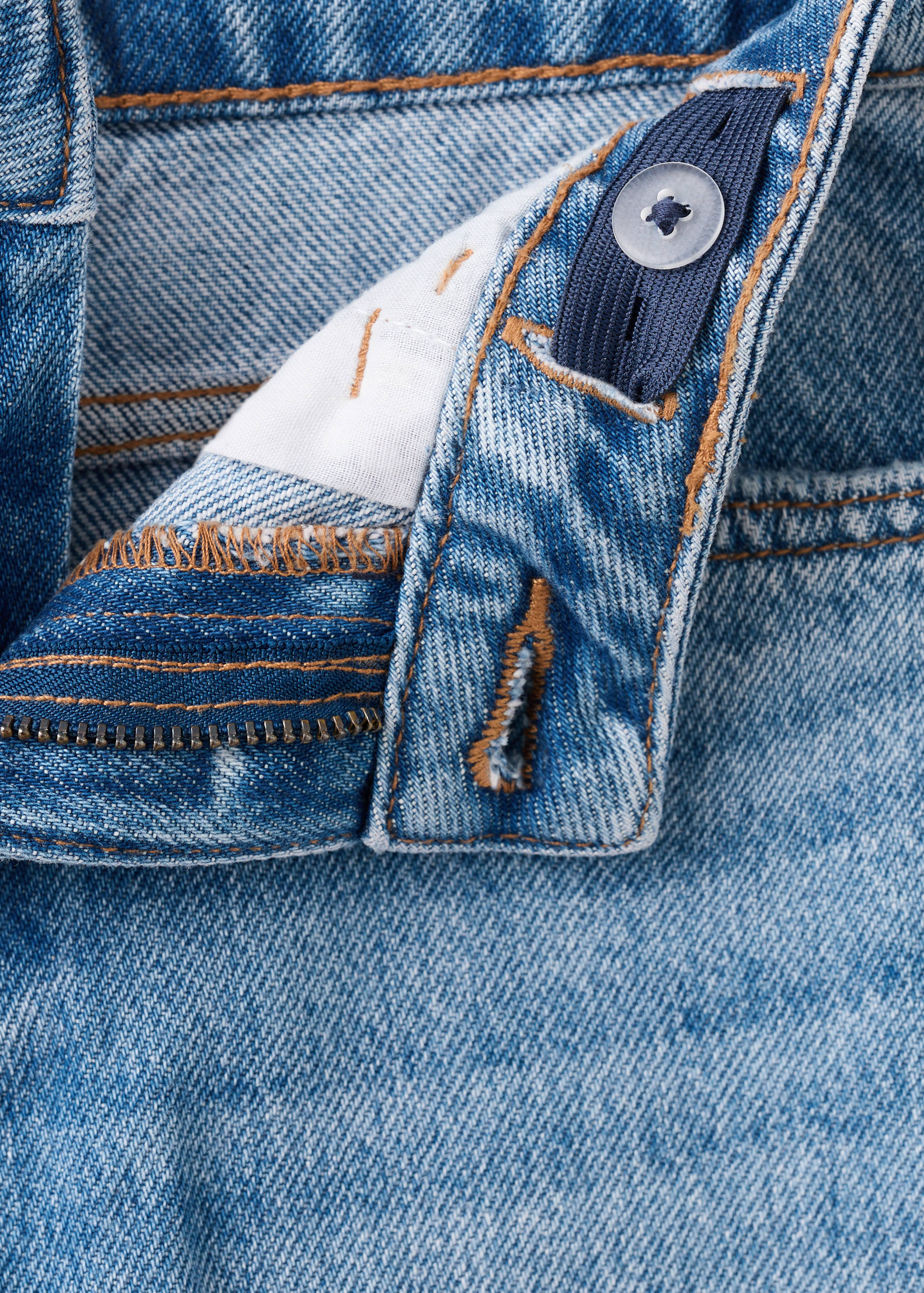 Jeans rectos tiro medio - Detalle del artículo 8