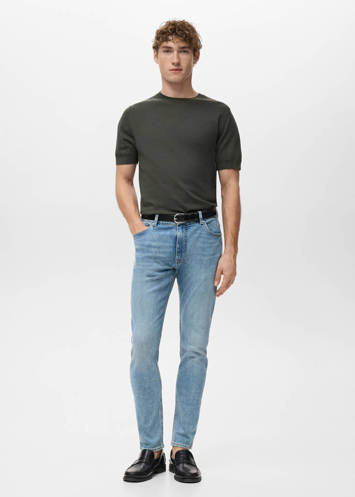 Jude skinny-fit jeans — Medium Blue