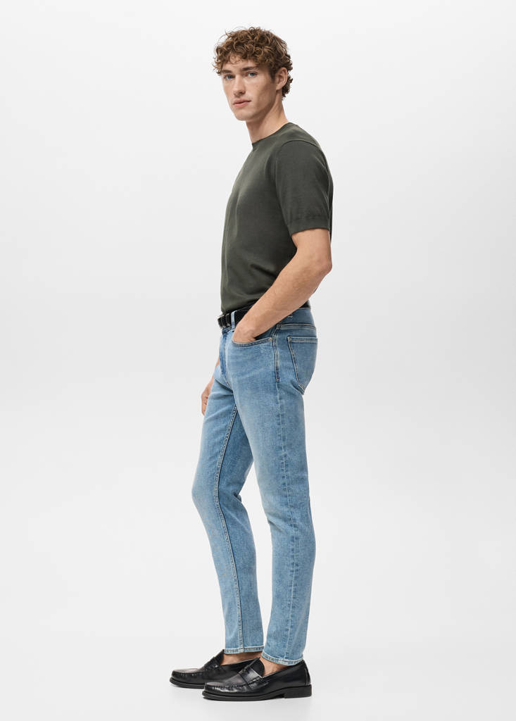 Jude skinny-fit jeans — Medium Blue