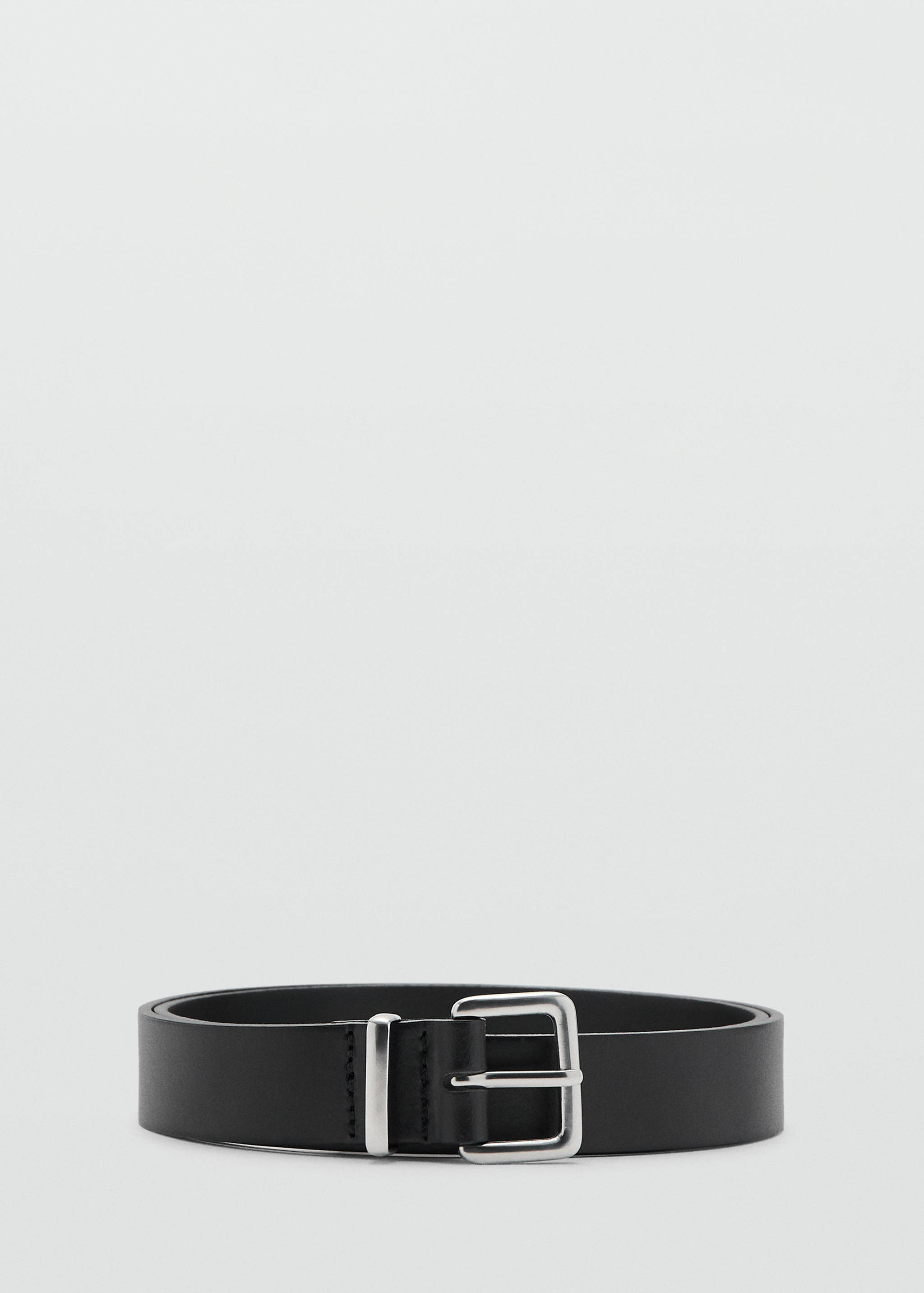 Buckle leather belt - Article without model