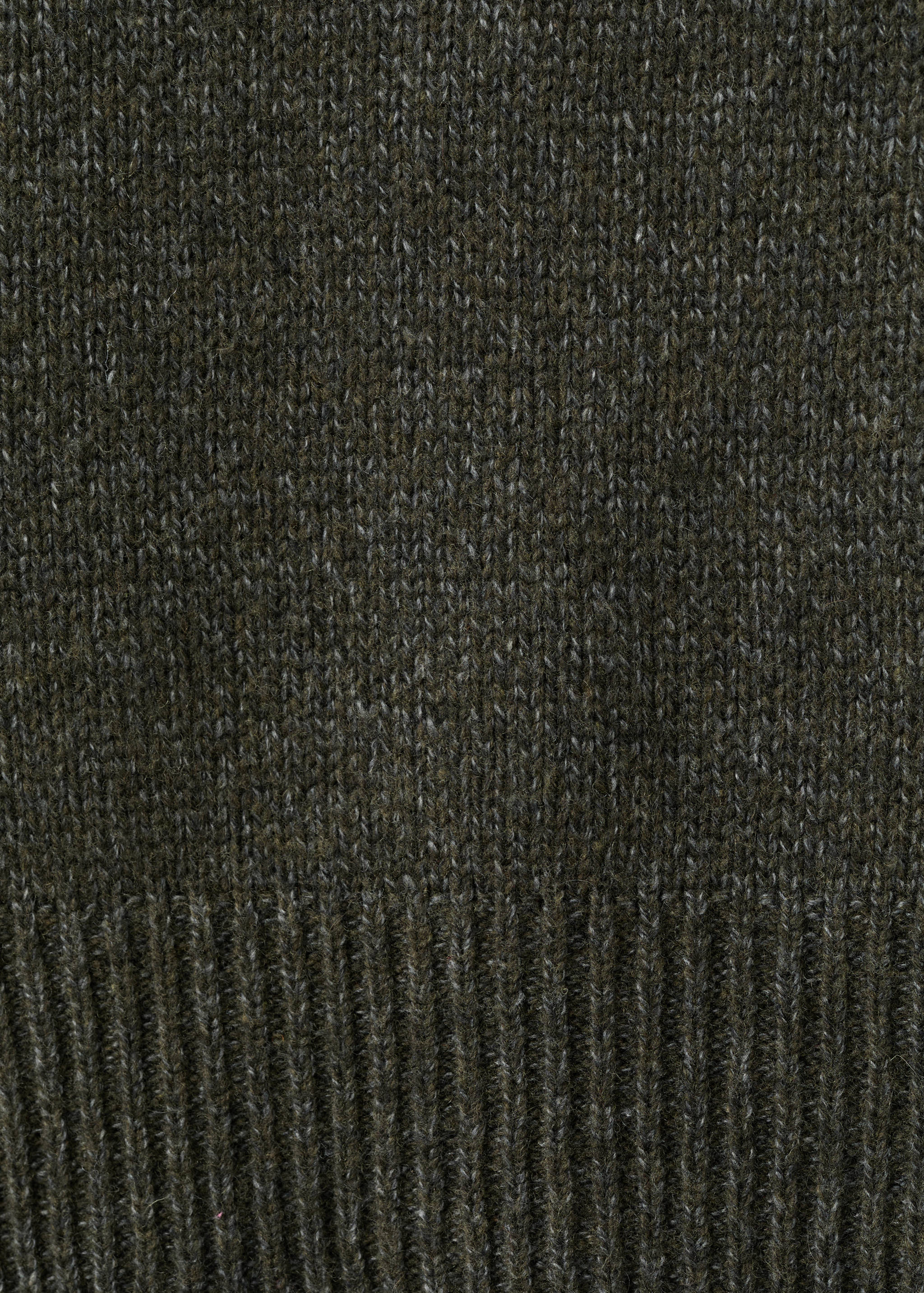 Jersey cuello canalé mezcla lana - Detalle del artículo 0