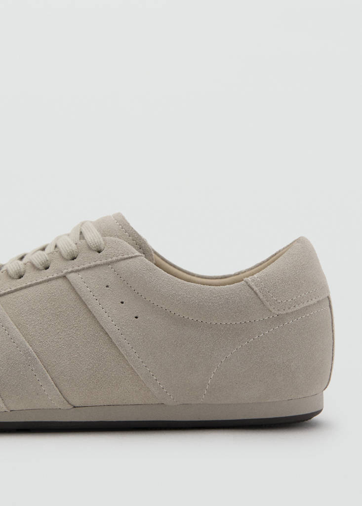 Suede trainers — Grey