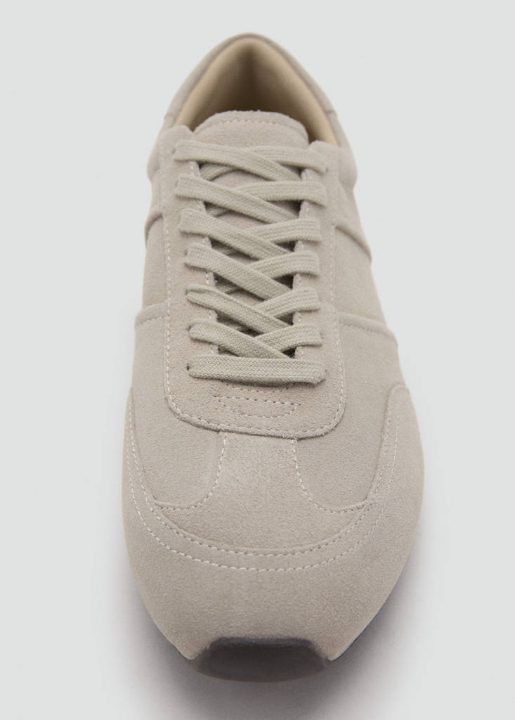Suede trainers — Grey