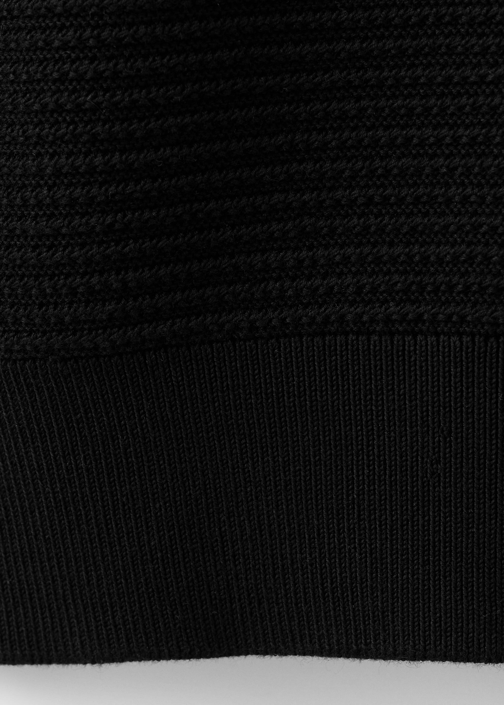 Jersey algodón cuello cremallera - Detalle del artículo 8