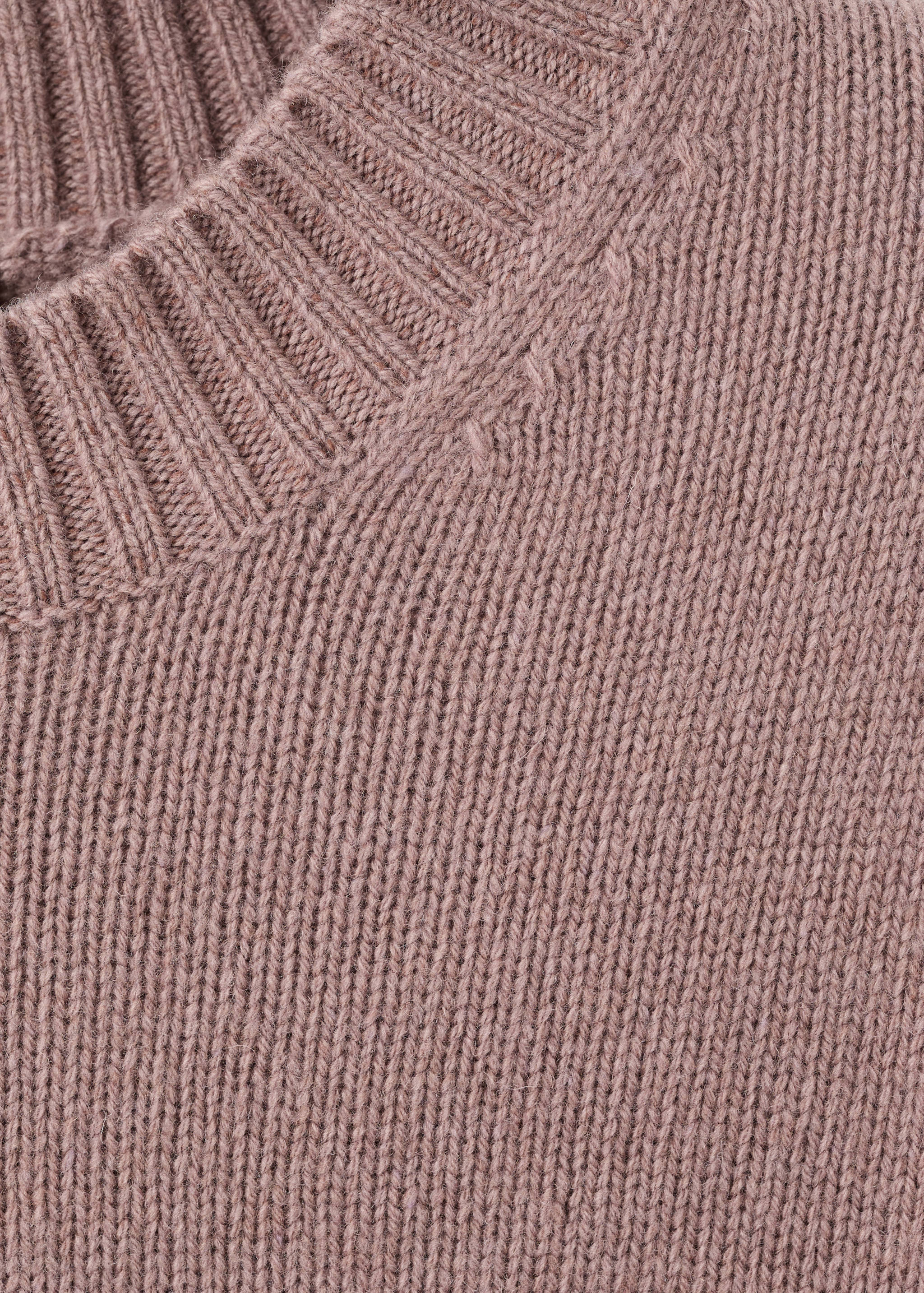 100% Italian wool knitted sweater - Details of the article 8