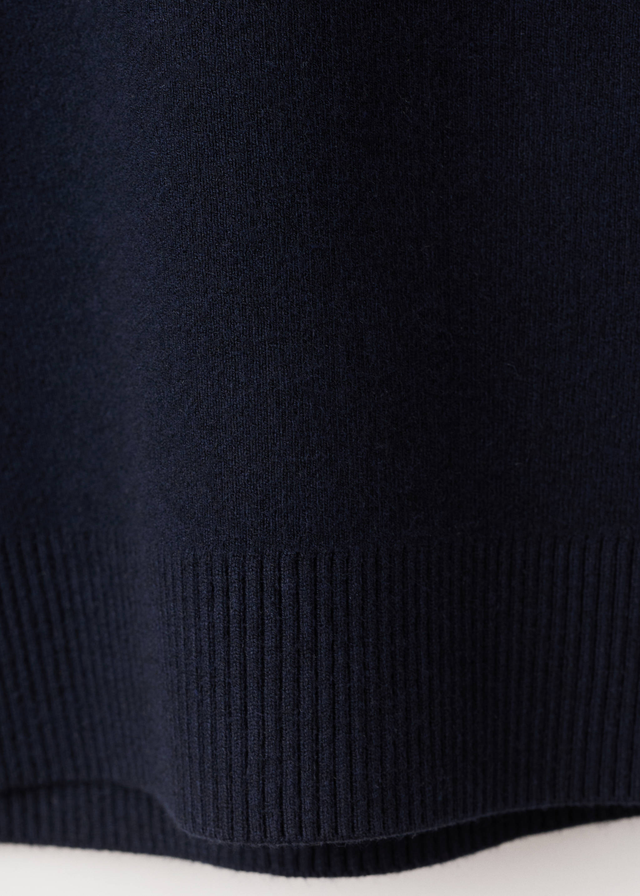 Bicolour high collar sweater - Details of the article 0
