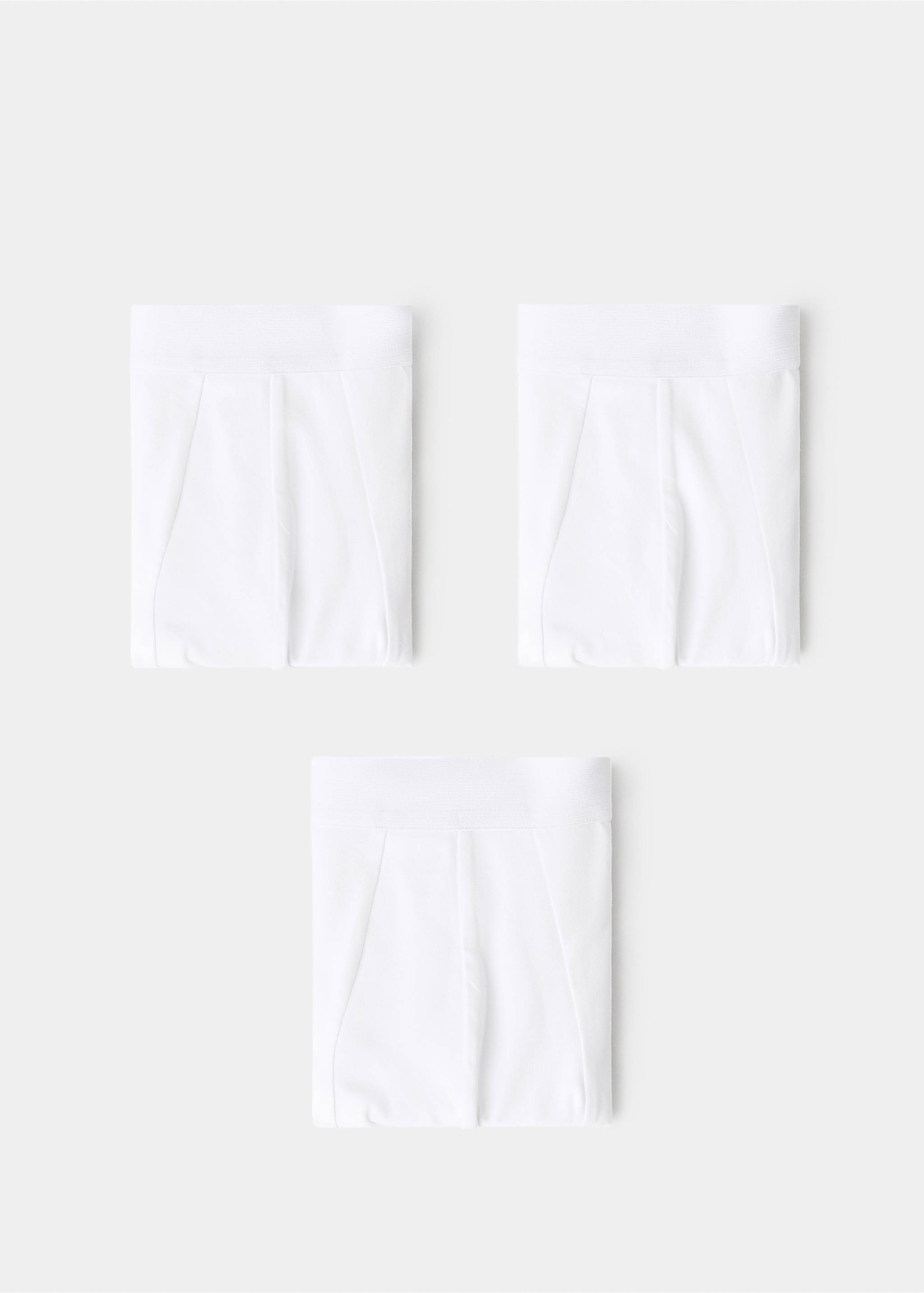 Pack 3 calzoncillos combinados - Artículo sin modelo, Blanco. Ref: 27031272-00.