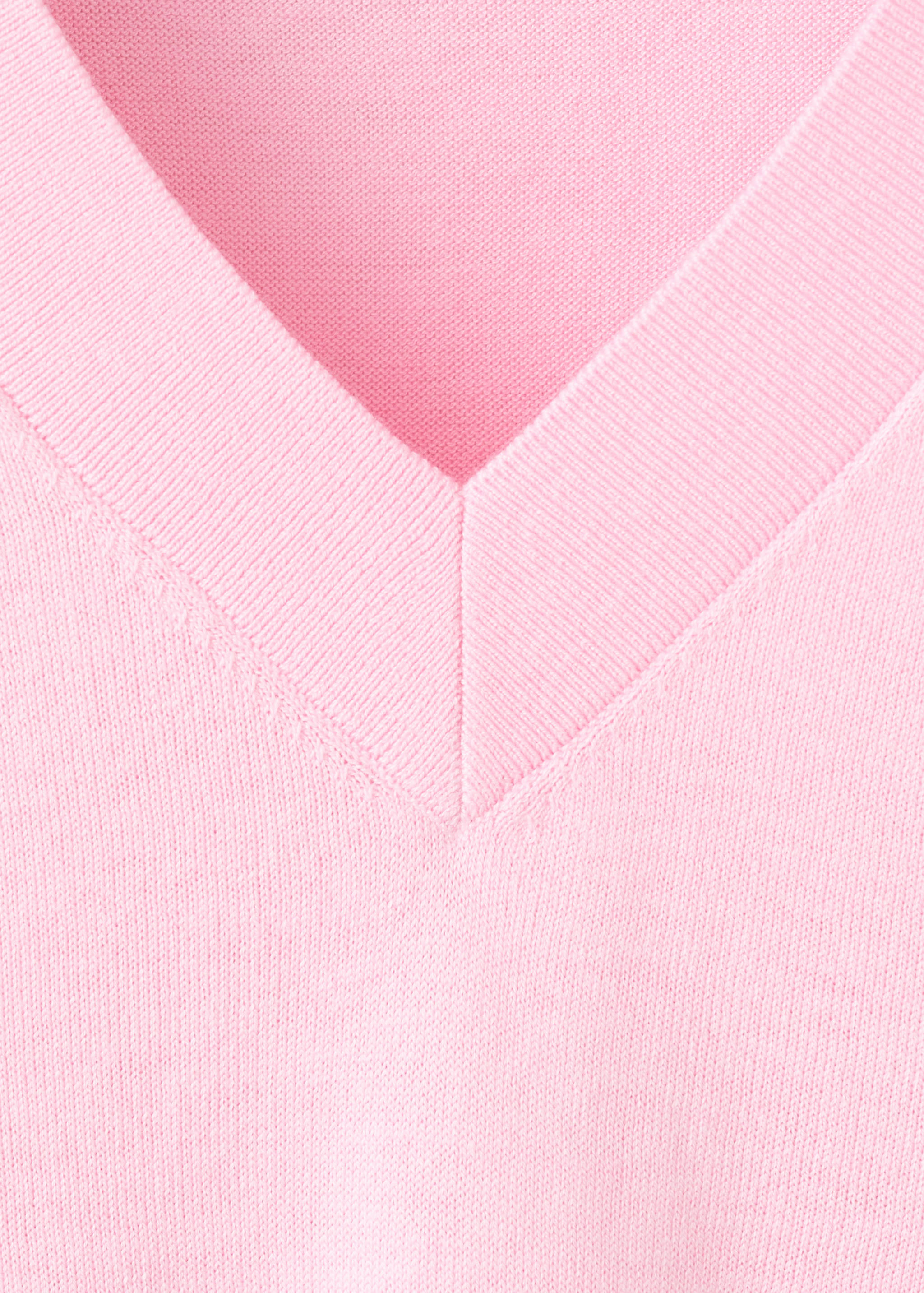 V-neck knit sweater - Details of the article 8