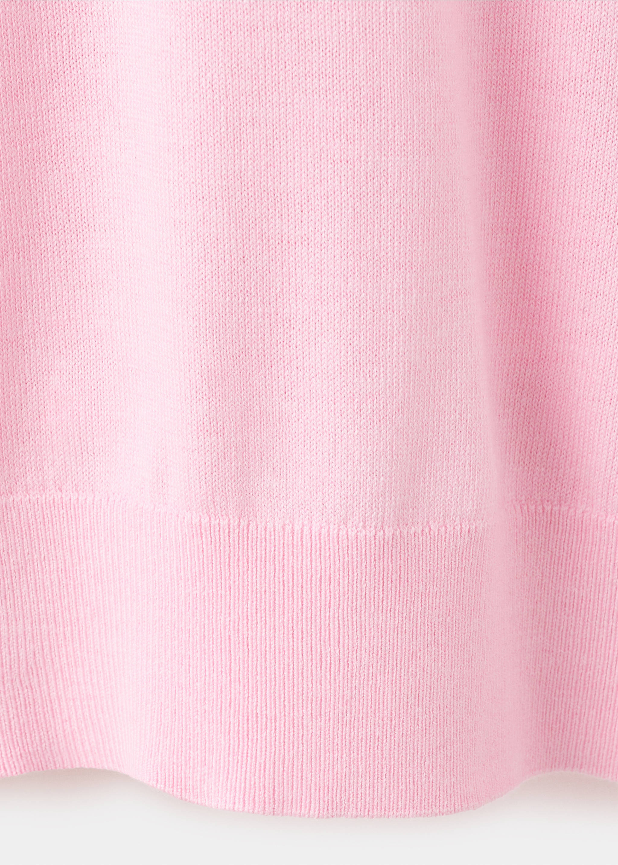 Pull-over maille col en V - Détail de l'article 0, Rose pastel. Ref: 27031276-00.