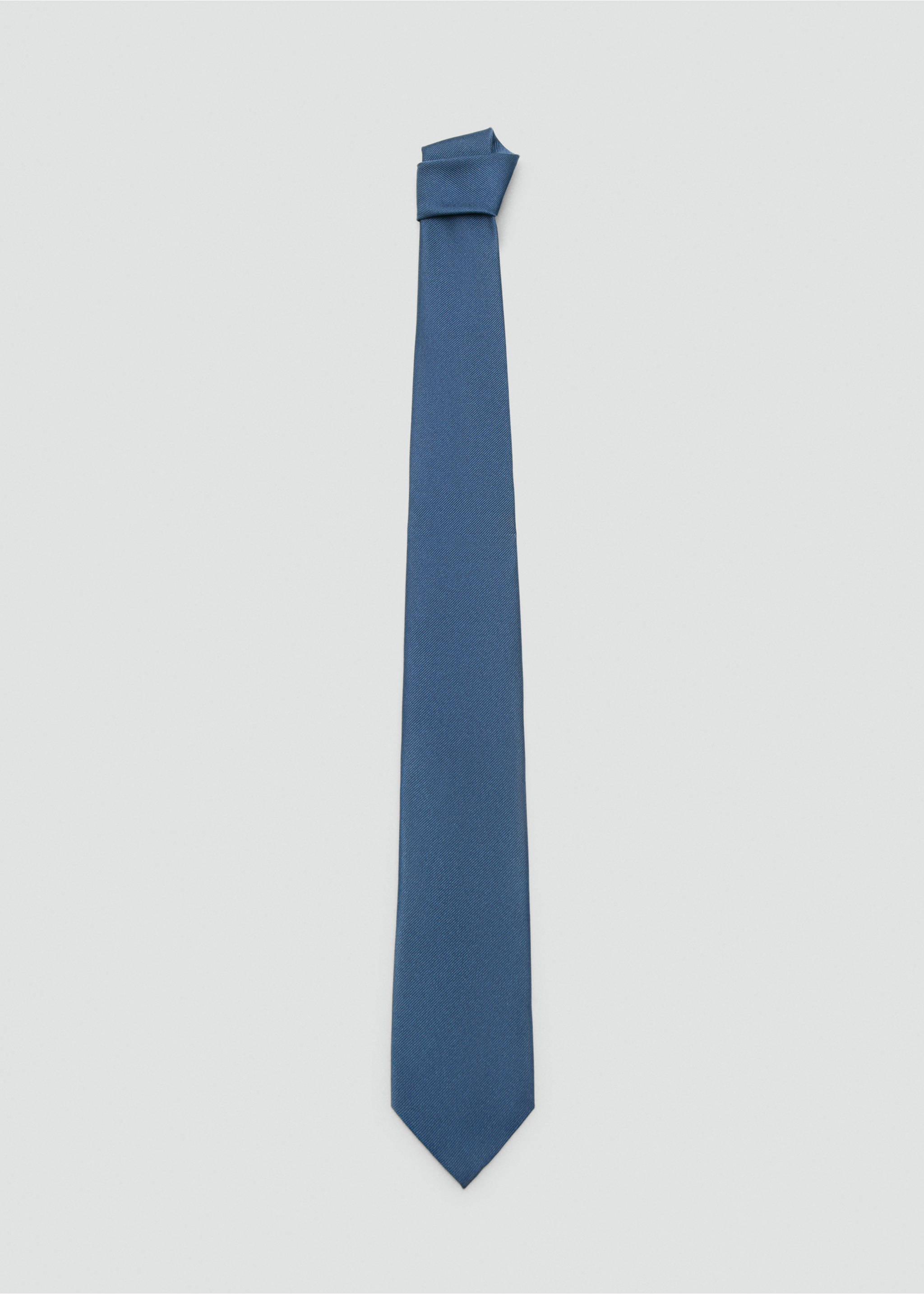 ربطة عنق حرير ناعمة - منتج دون نموذج, أزرق سماوي. Ref: 27031277-00.