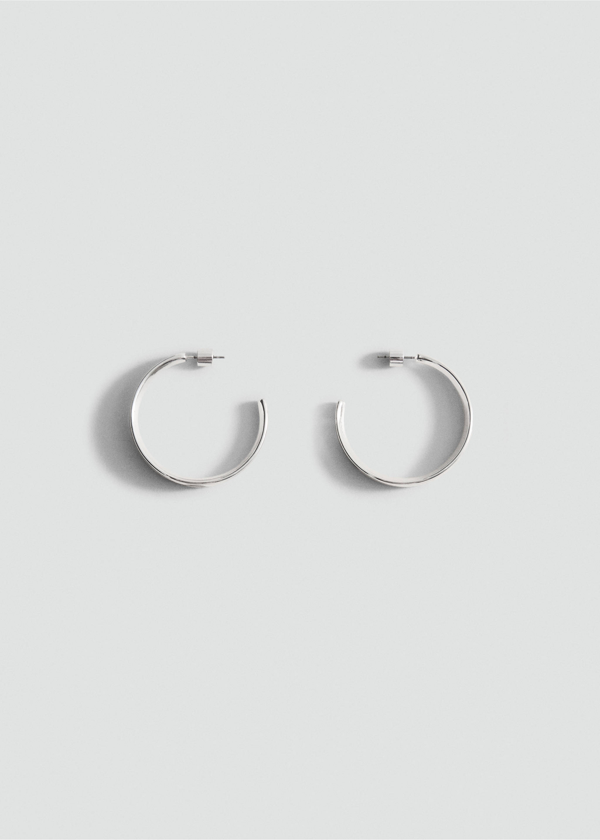 Hoop earrings - Article without model, Silver. Ref: 27031278-00.