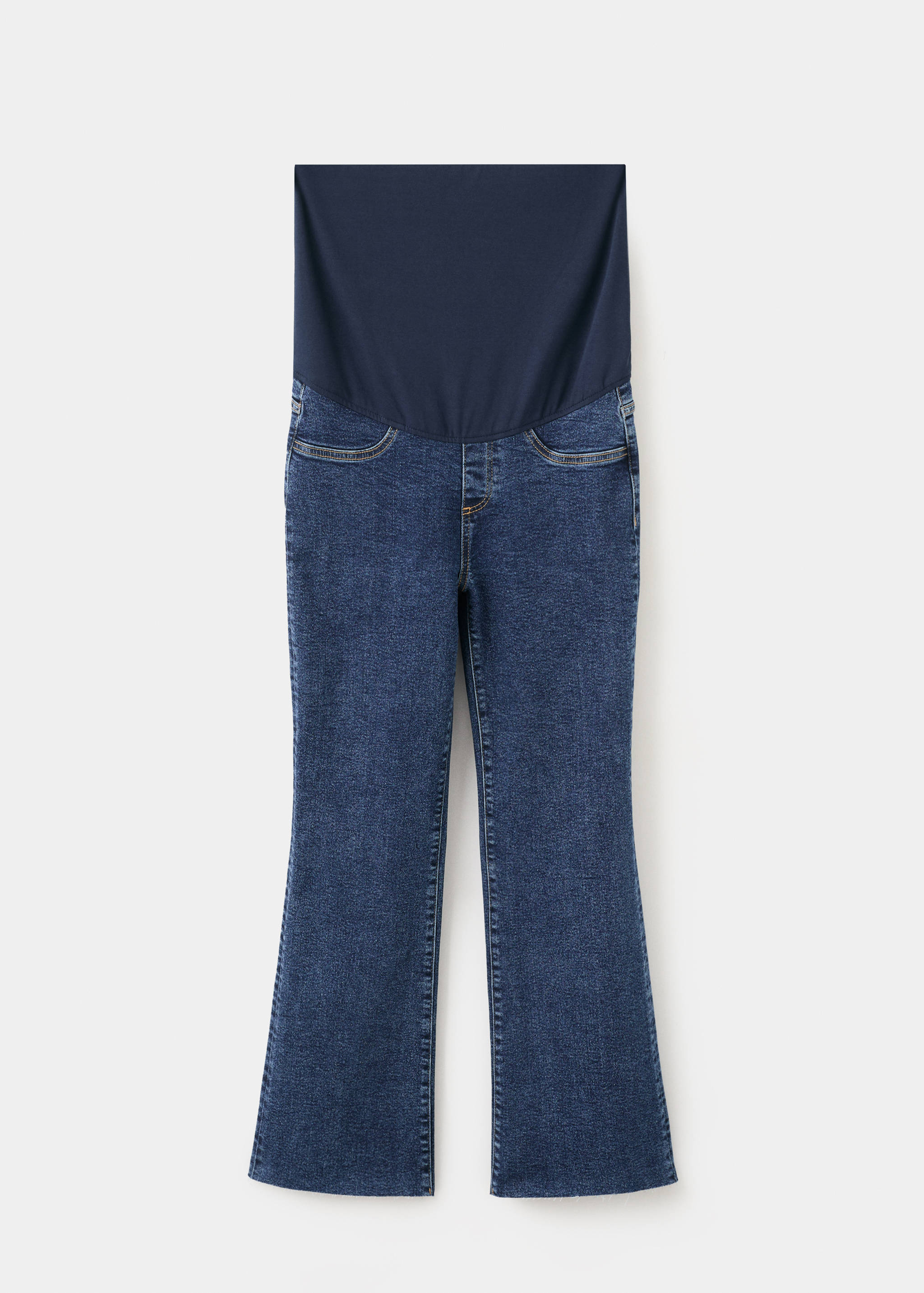 Maternity flared cropped jeans - Article without model