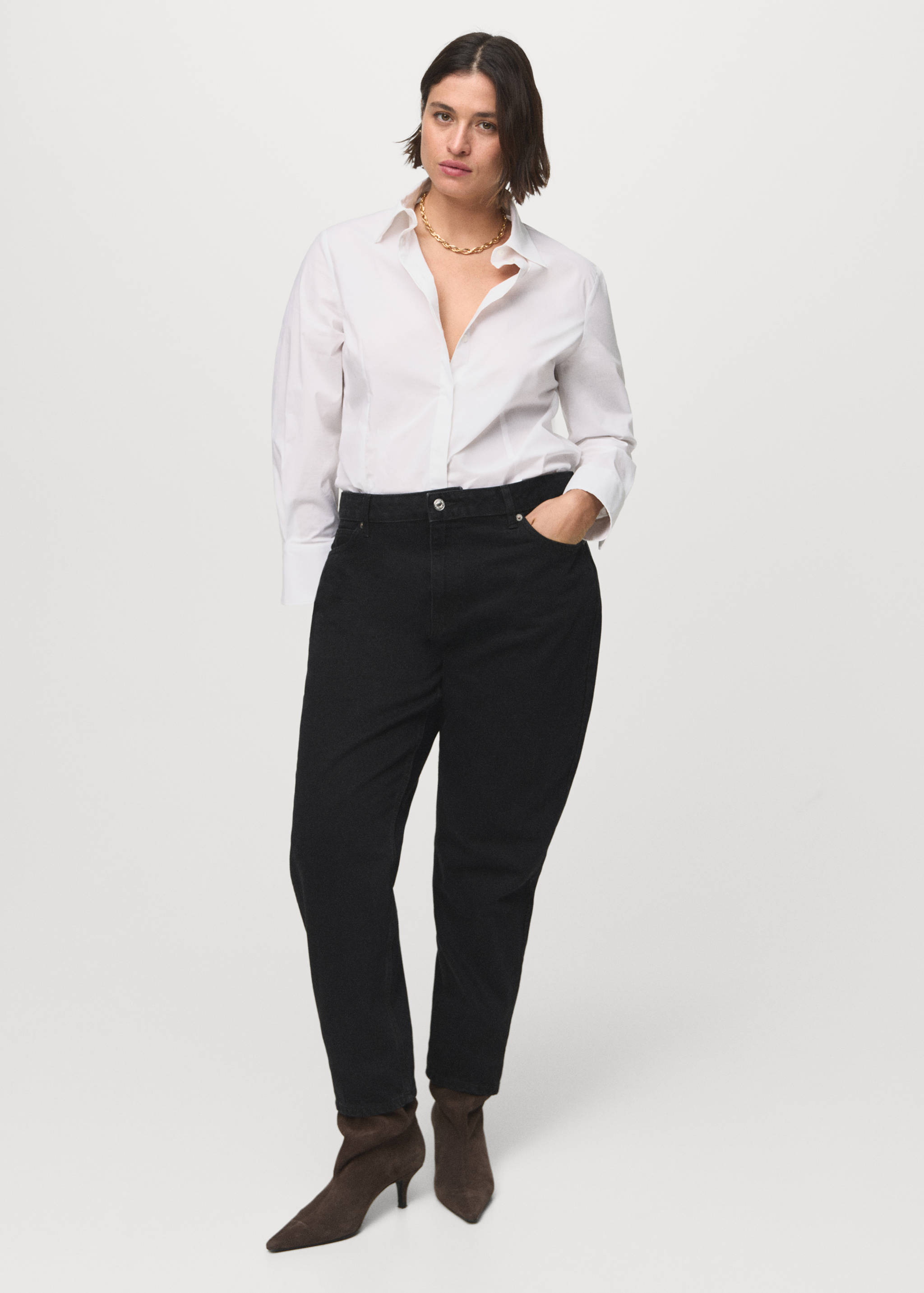 Mom2000 high-rise jeans - Details of the article 3