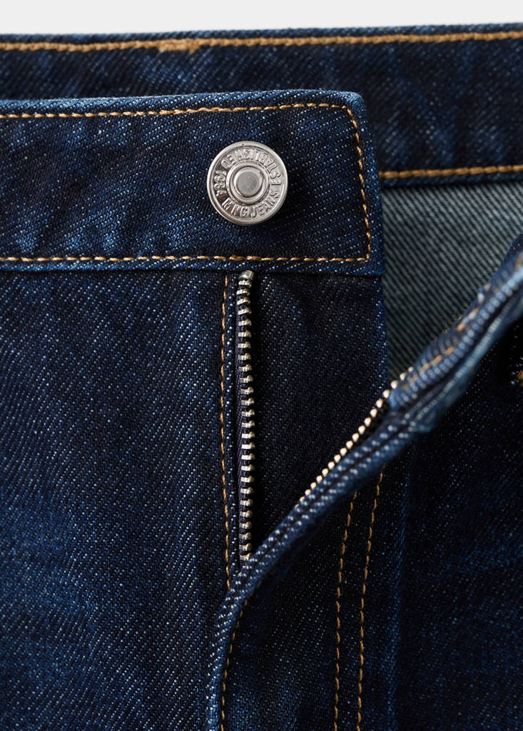 Mom2000 high-rise jeans — Dark Blue